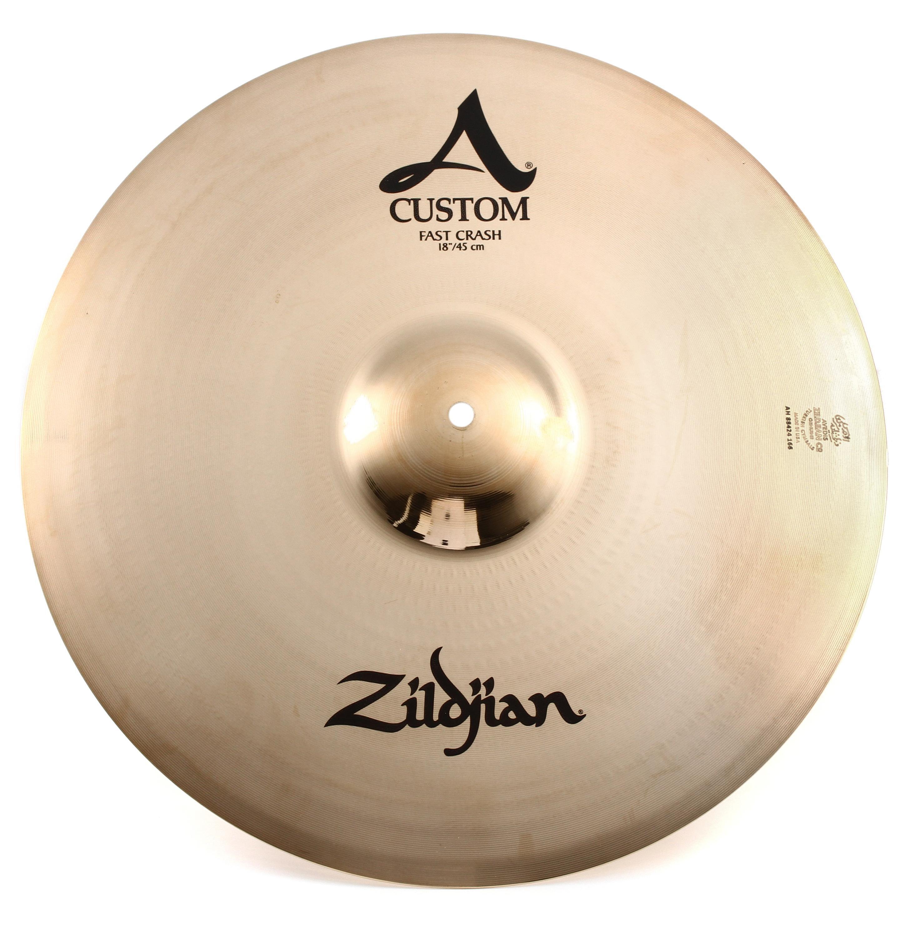 Zildjian 18 inch A Custom Fast Crash Cymbal | Sweetwater