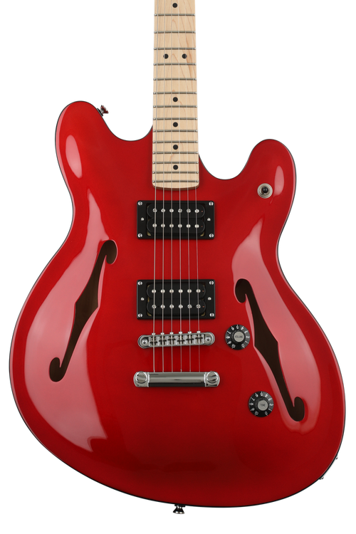 Squier Affinity Starcaster - Candy Apple Red | Sweetwater