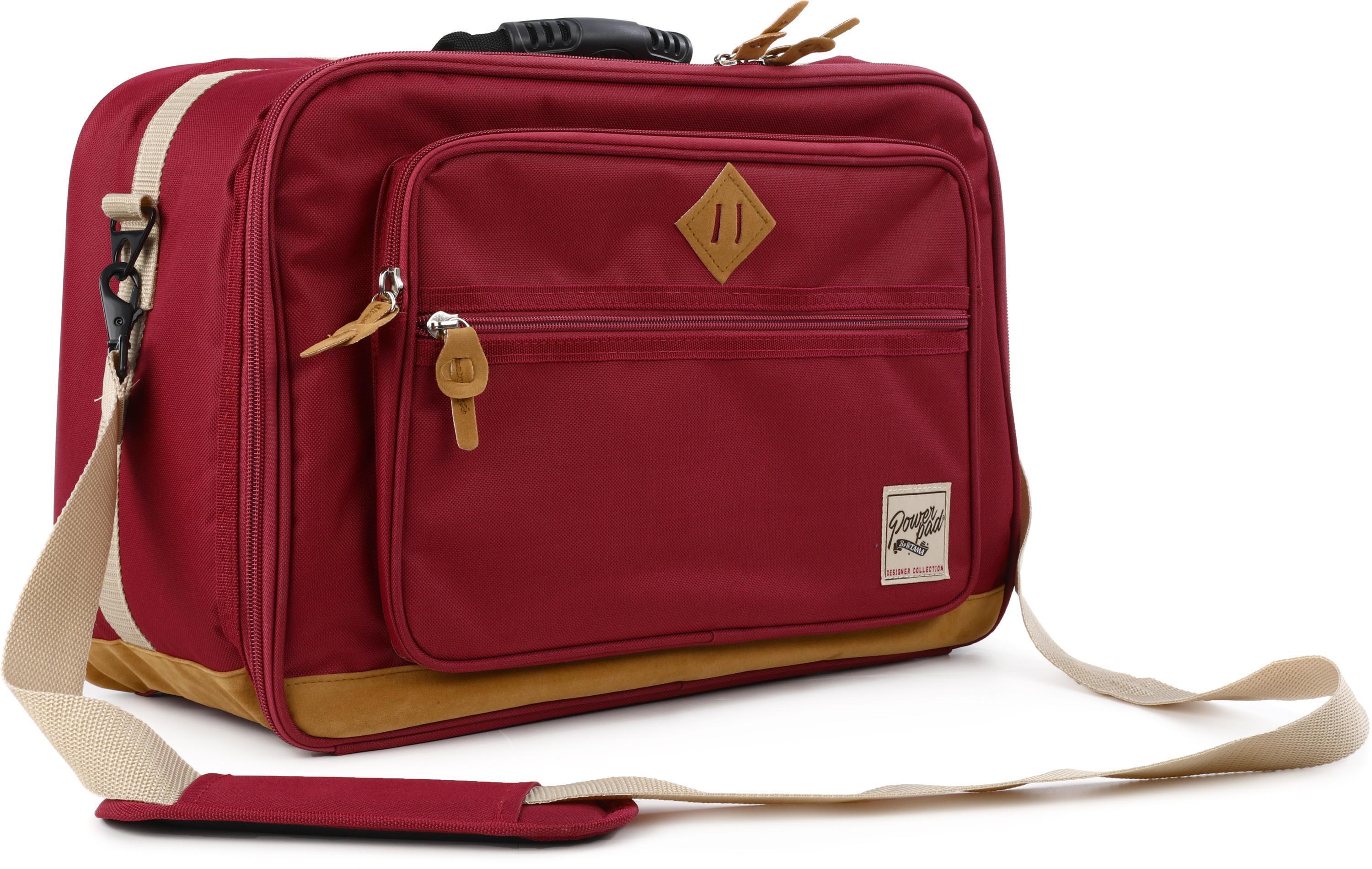 Tama THB02LWR PowerPad Hardware Bag - Wine Red 