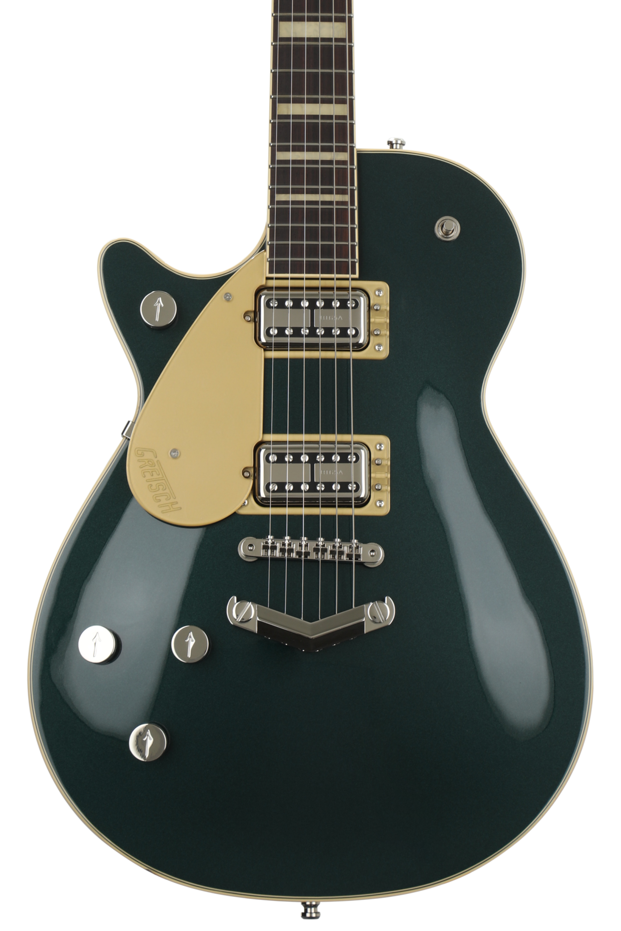 Gretsch G6228 Player's Edition Duo Jet Left-Handed Electric Guitar -  Cadillac Green Metallic | Sweetwater