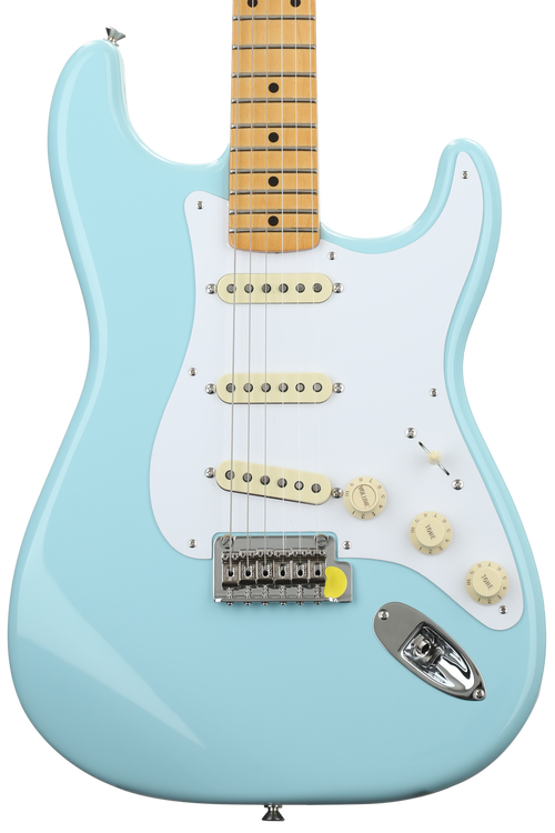 ギター Fender Vintera 50's Stratocaster Mod Fender Vintera '50s Stratocaster Modified - Daphne Blue | Sweetwater