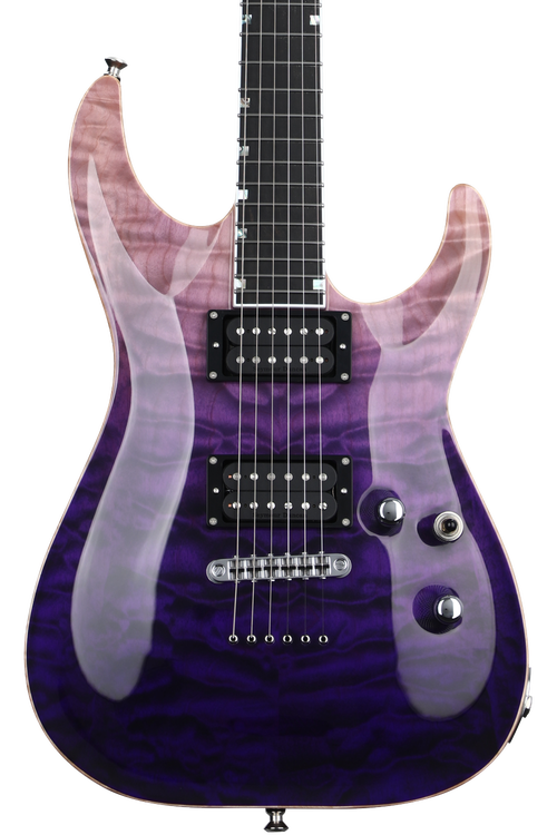 ESP USA Horizon-II Electric Guitar - See-thru Purple Fade | Sweetwater