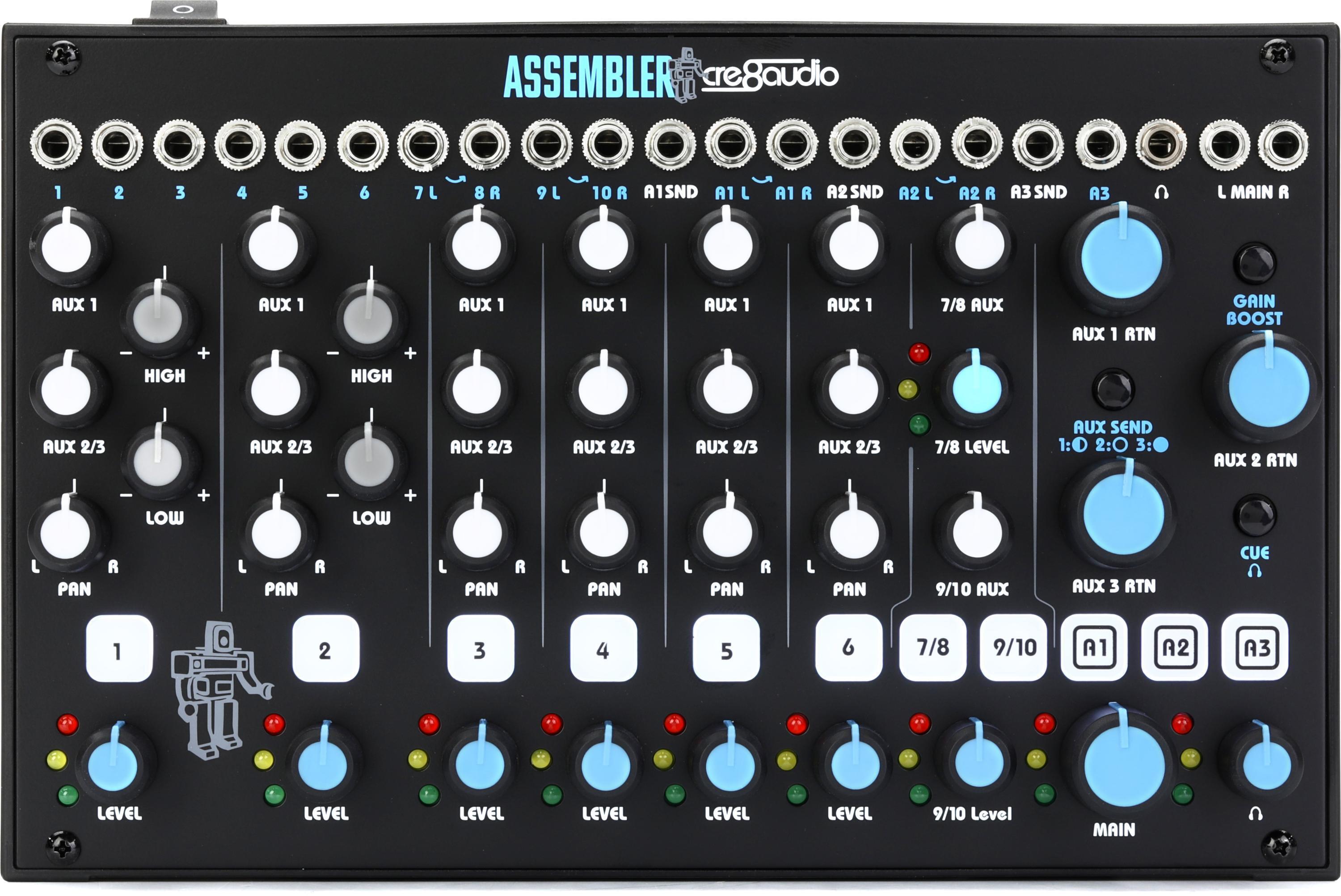 Cre8audio Assembler 10-channel Analog Mixer | Sweetwater