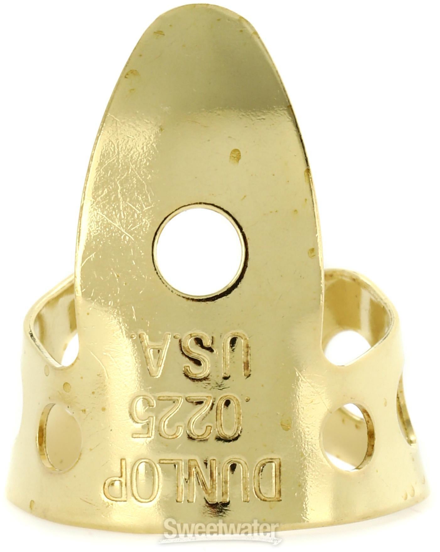 Dunlop 37R Brass Fingerpicks - .0225 20-Pk