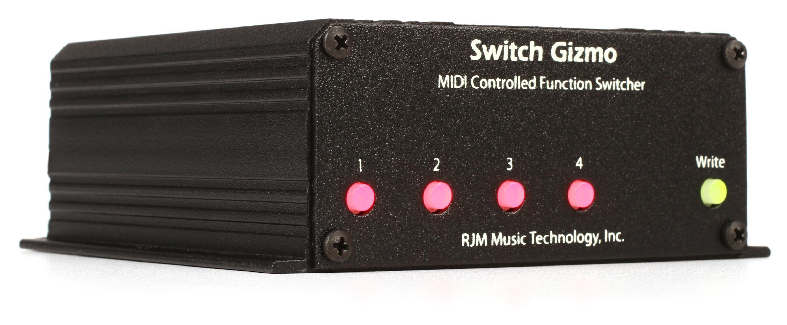 RJM Music Switch Gizmo Amplifier MIDI Interface