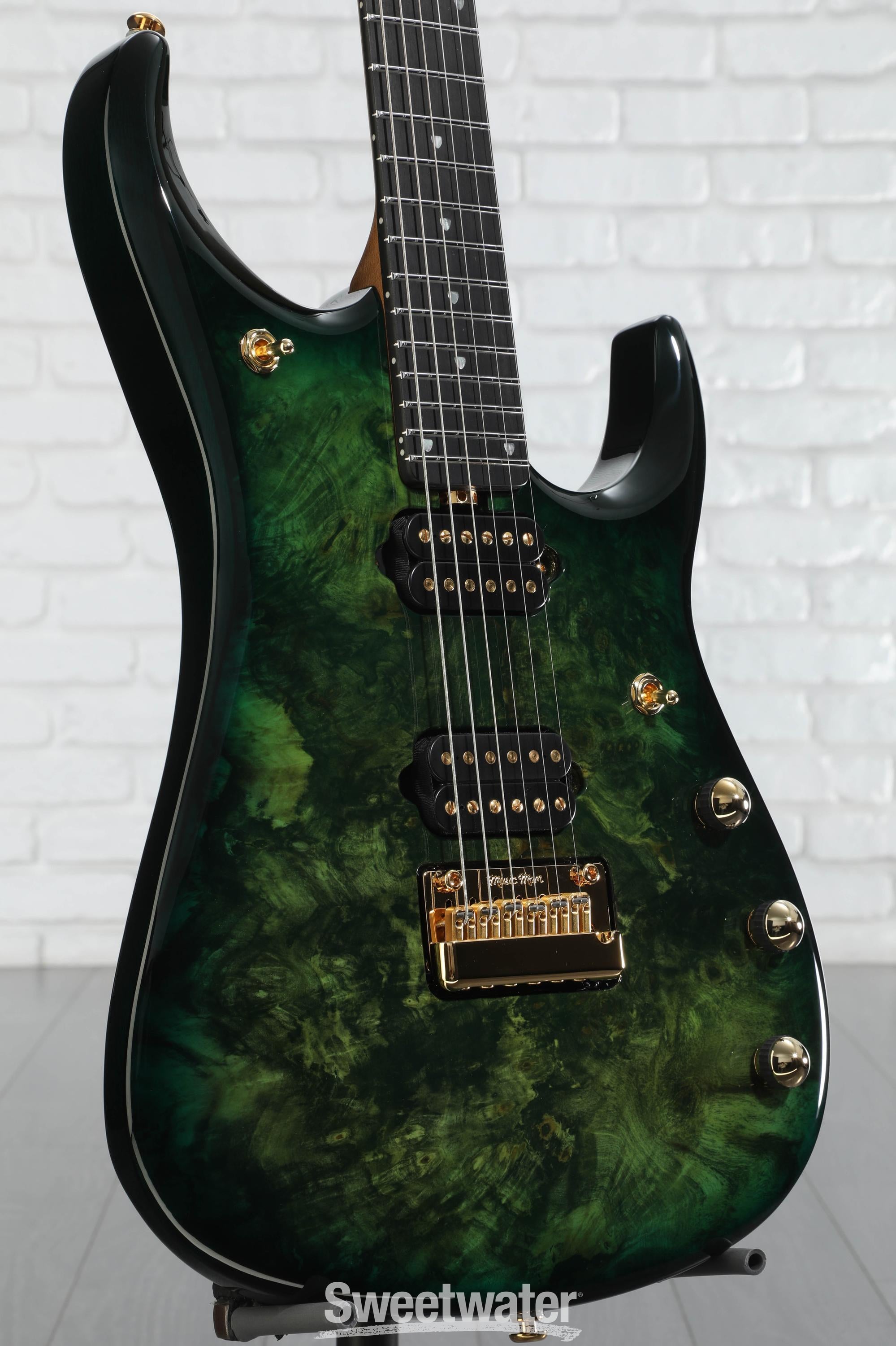 Ernie Ball Music Man JPXI BFR 6 - Cardinal Red Sparkle