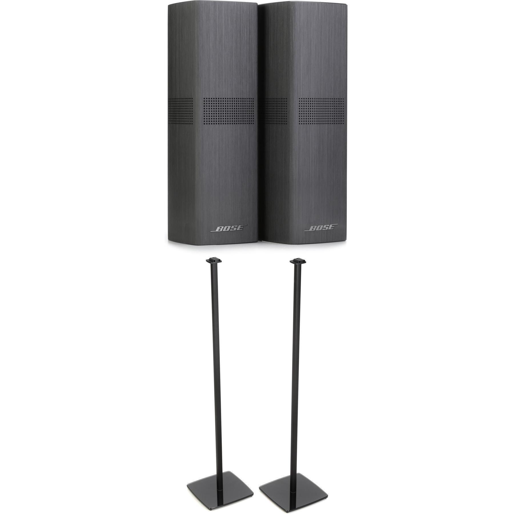 Bose Surround Speakers 700 with Stands - Black | Sweetwater