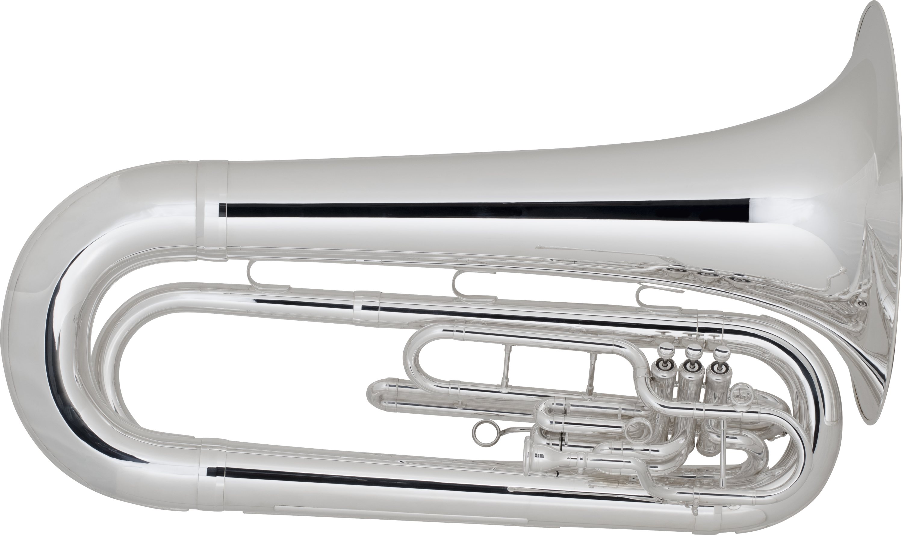 King 1151 Ultimate Marching BBb Tuba Silver Plated