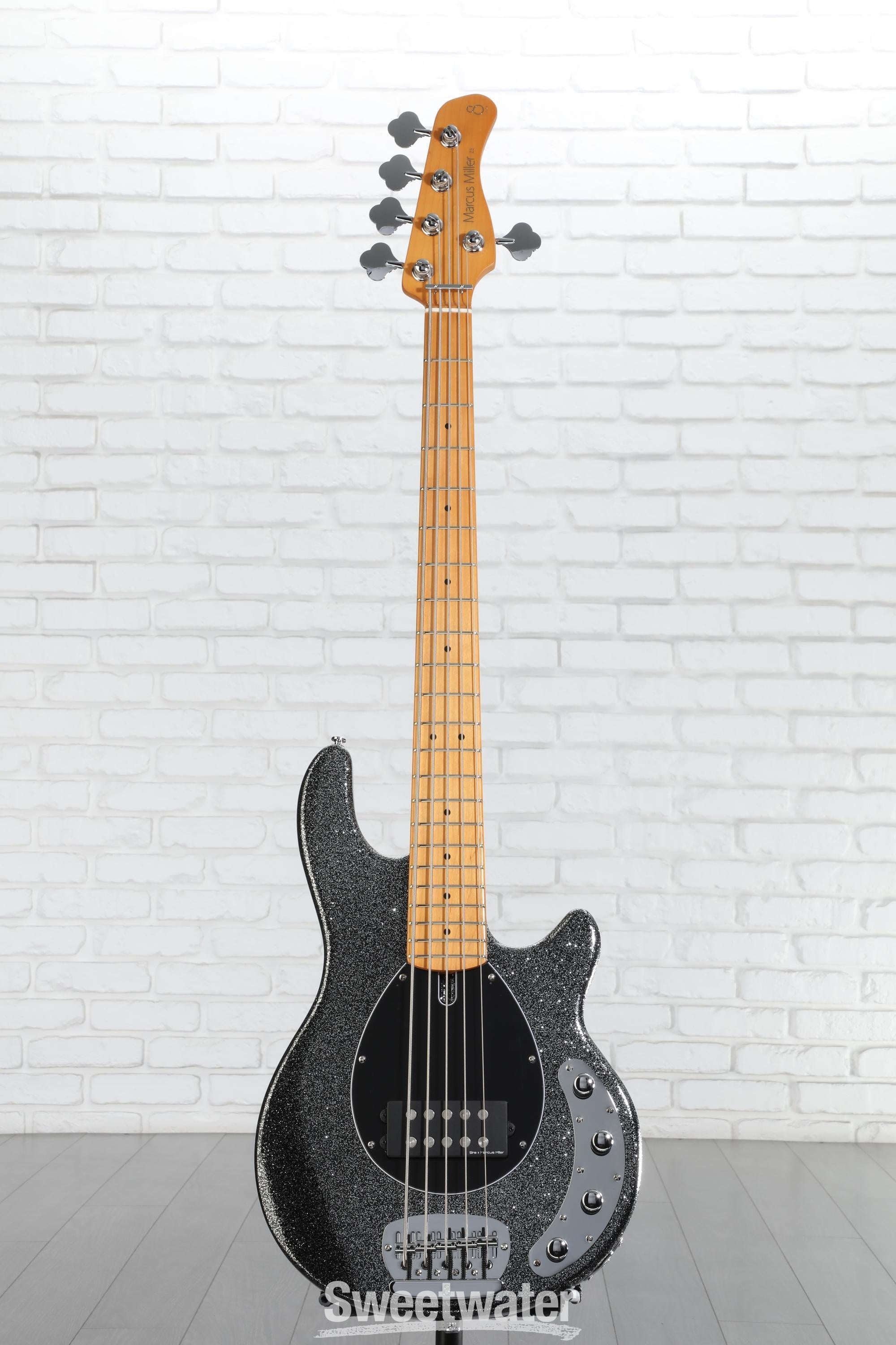 Sire Marcus Miller Z3 5-string Bass Guitar - Sparkle Black