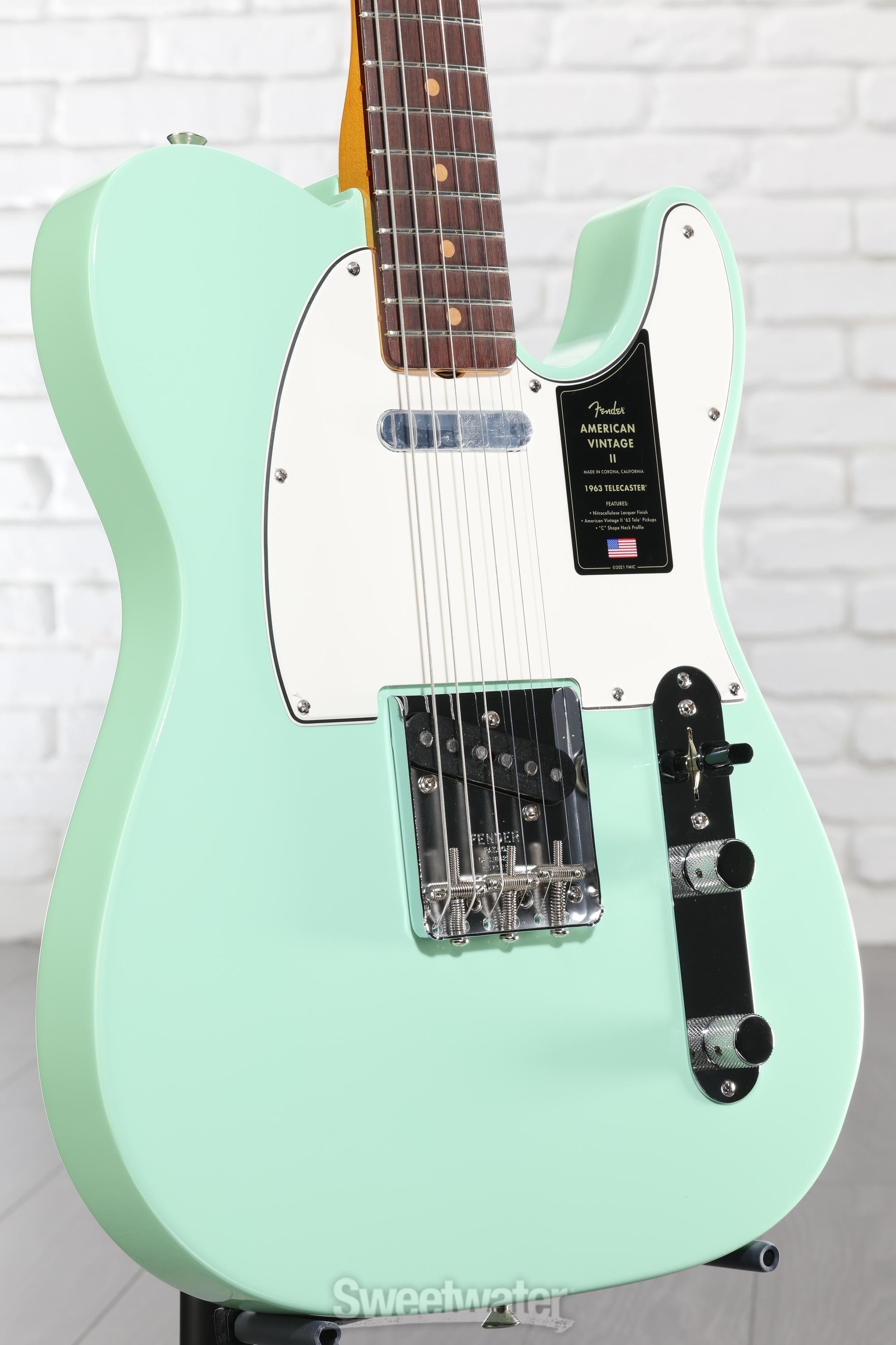 Fender American Vintage II 1963 Telecaster Electric Guitar - Surf