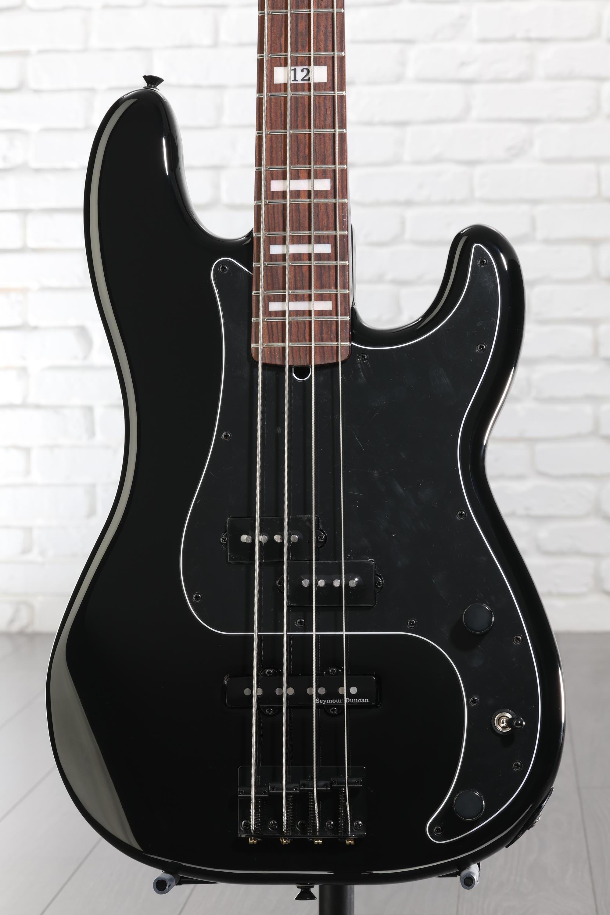 Fender Duff McKagan Deluxe Precision Bass - Black | Sweetwater