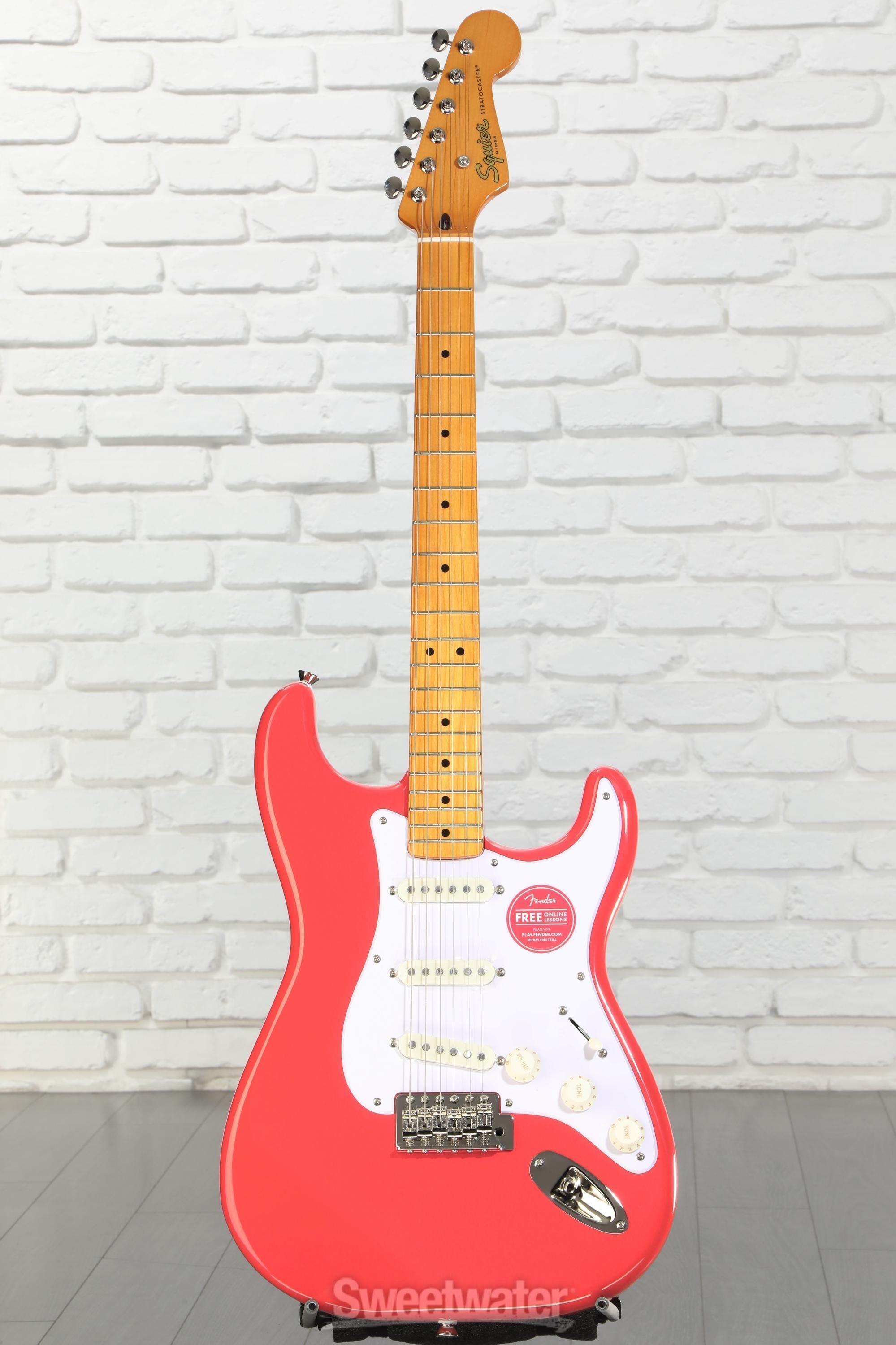 Squier Classic Vibe '50s Stratocaster - Fiesta Red | Sweetwater