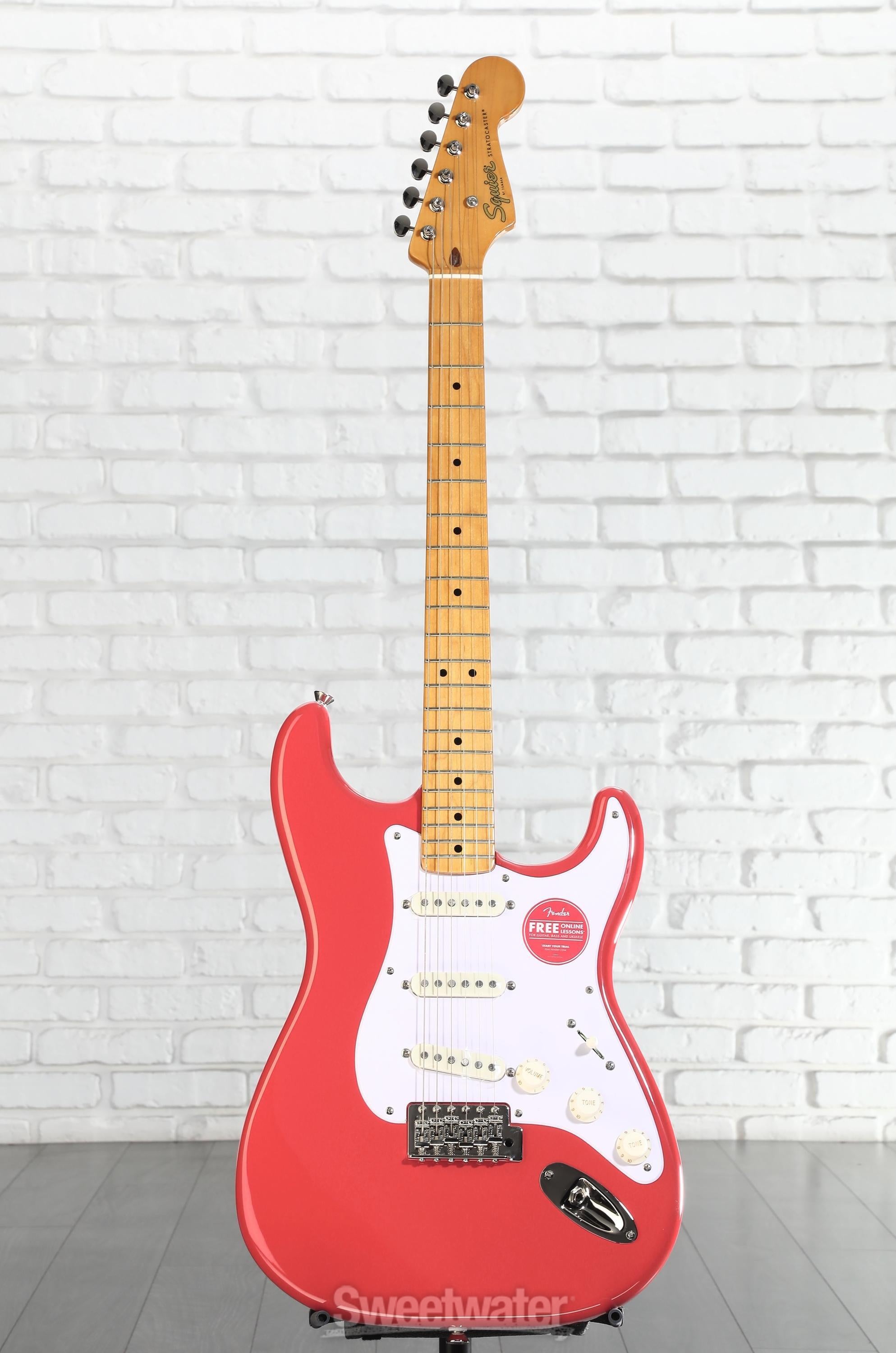 Squier Classic Vibe '50s Stratocaster - Fiesta Red | Sweetwater