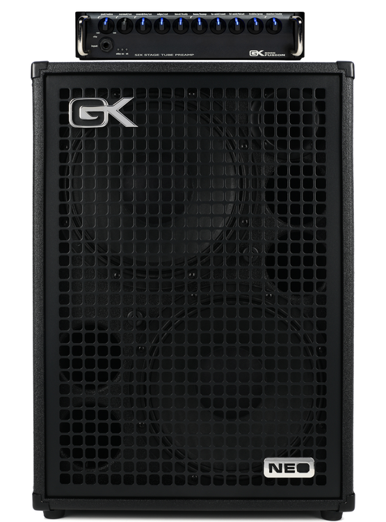 Gallien-Krueger Fusion S 800 and Neo IV 2 x 12-inch Cab