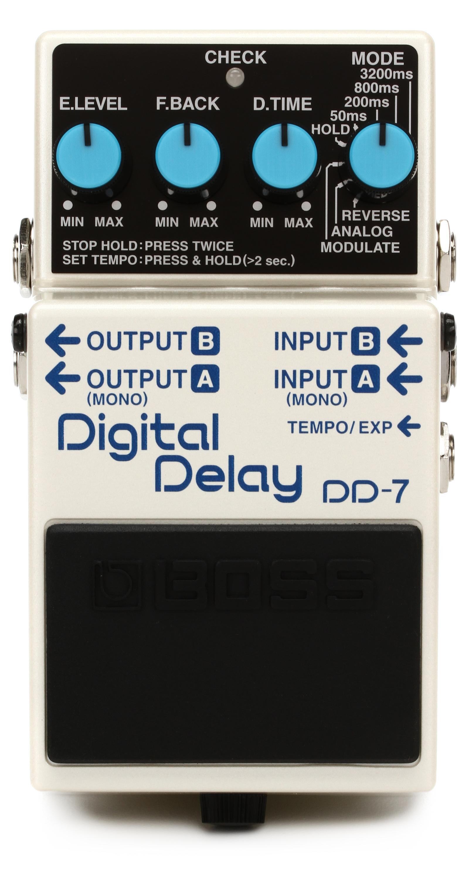 Boss DD-7 Digital Delay Pedal | Sweetwater