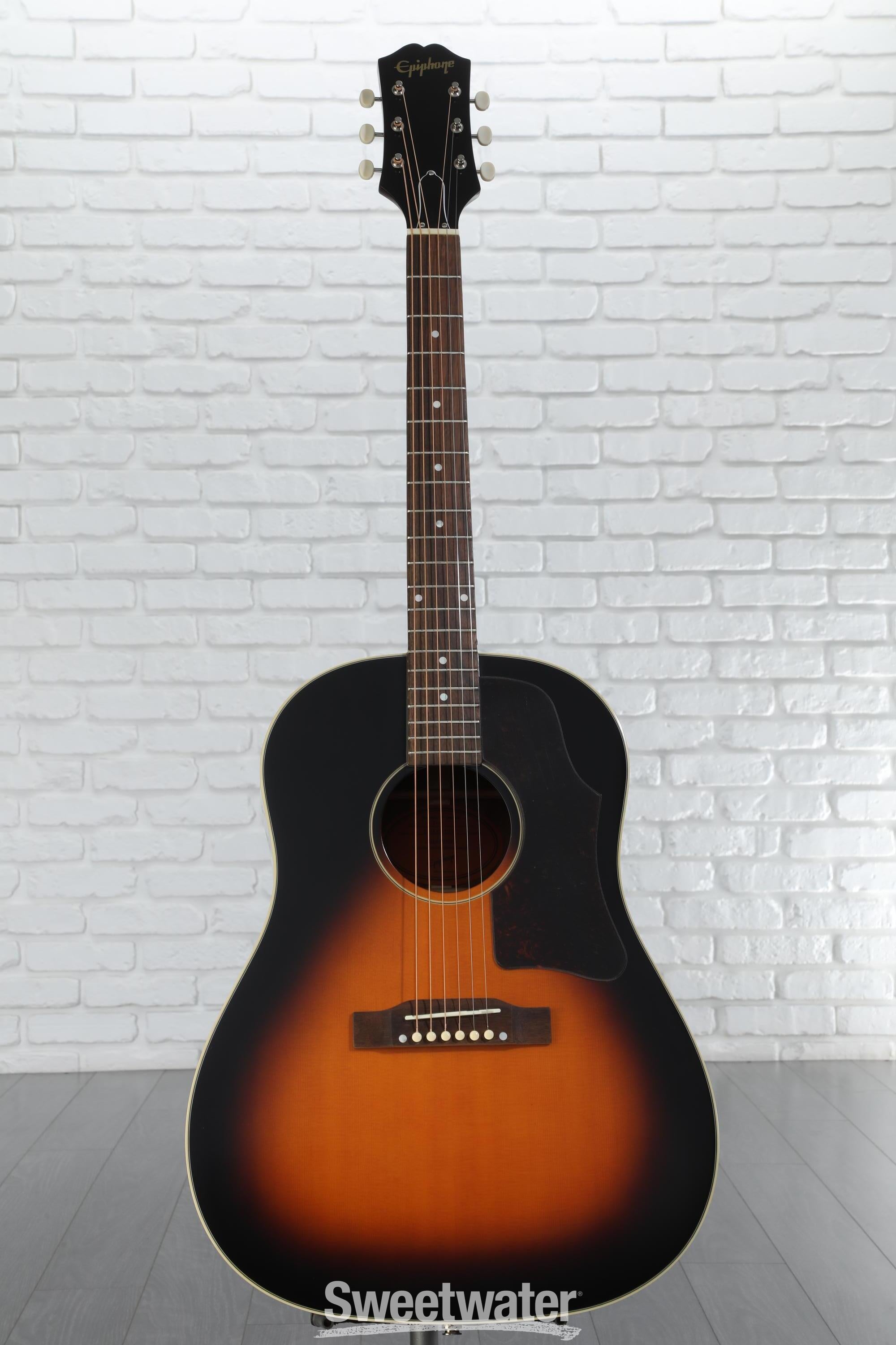 【有名人芸能人】 Epiphone J-45 Acoustic Guitar - Aged Vintage Sunburst Gloss ギター