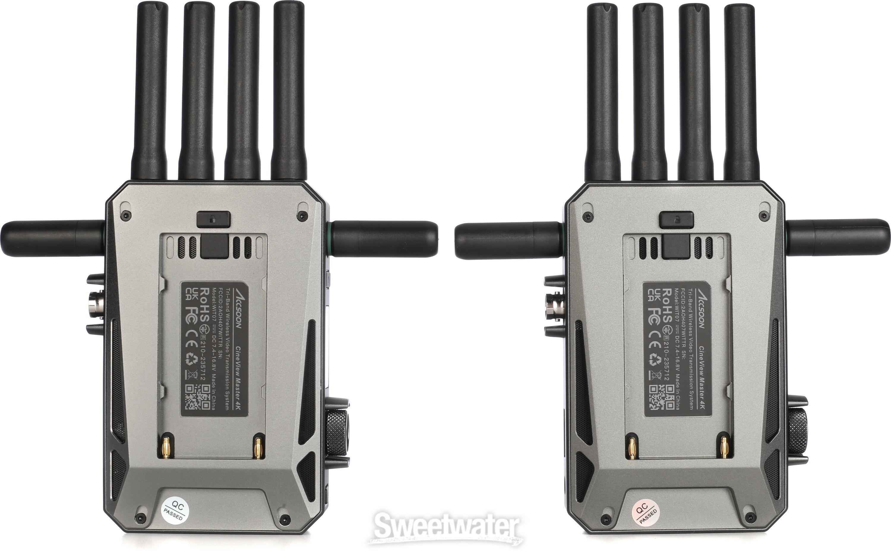 Accsoon CineView Master 4K Wireless Video Transmitter and