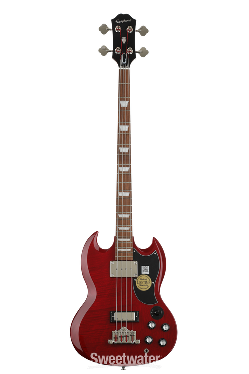 Epiphone EB-3 Bass Guitar - Cherry | Sweetwater
