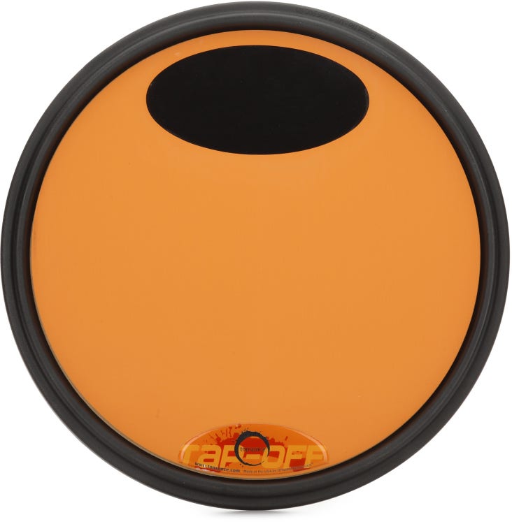 Tapspace Tap-Off Practice Pad - Orange and Black