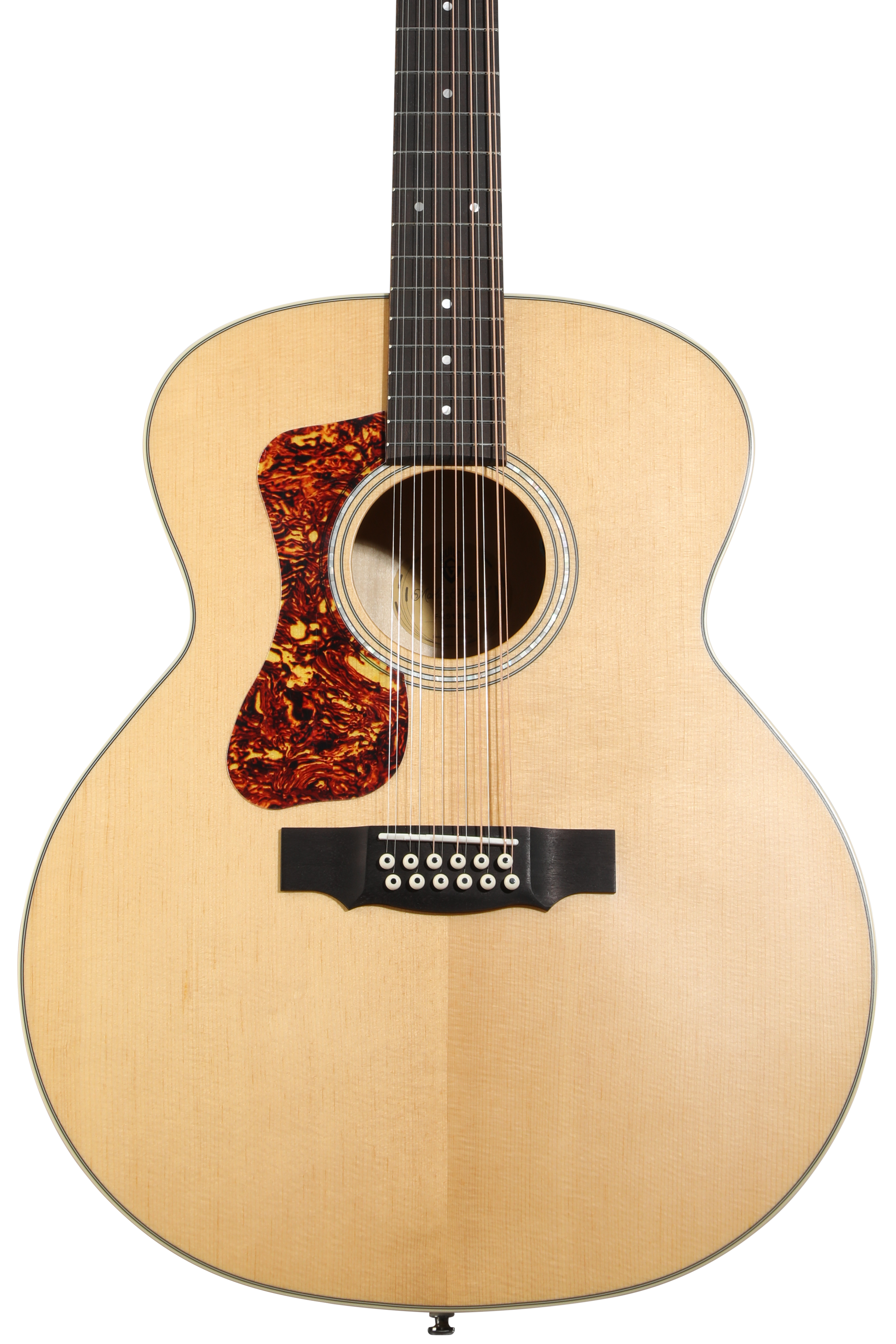 Guild F-2512E Maple Left-handed 12-string Acoustic-electric Guitar