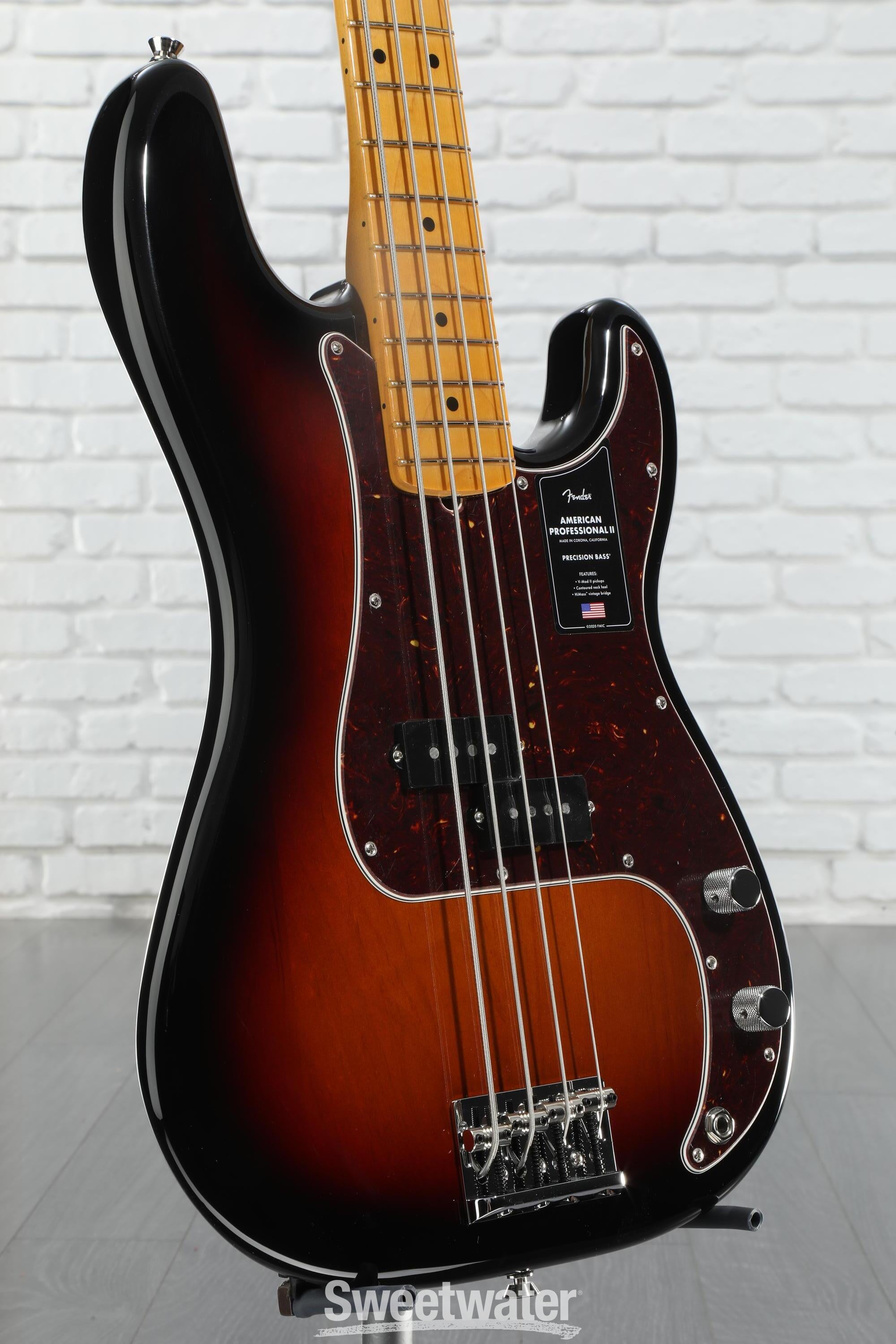 Amazon.com: Fender American Performer Precision Bass, Satin