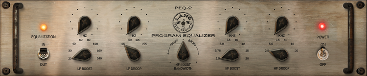 Heritage Audio LANG PEQ-2 EQ Plug-in | Sweetwater