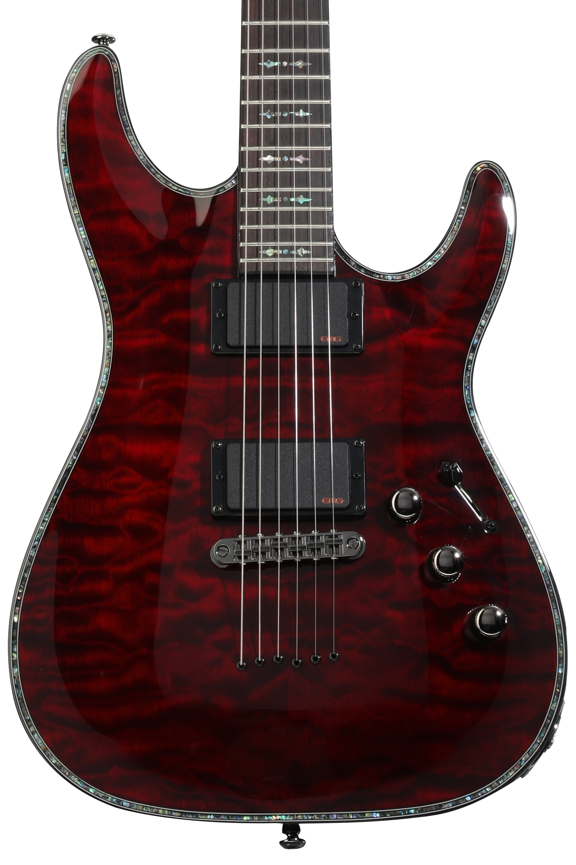 Schecter Hellraiser C-1 Electric Guitar - Black Cherry | Sweetwater