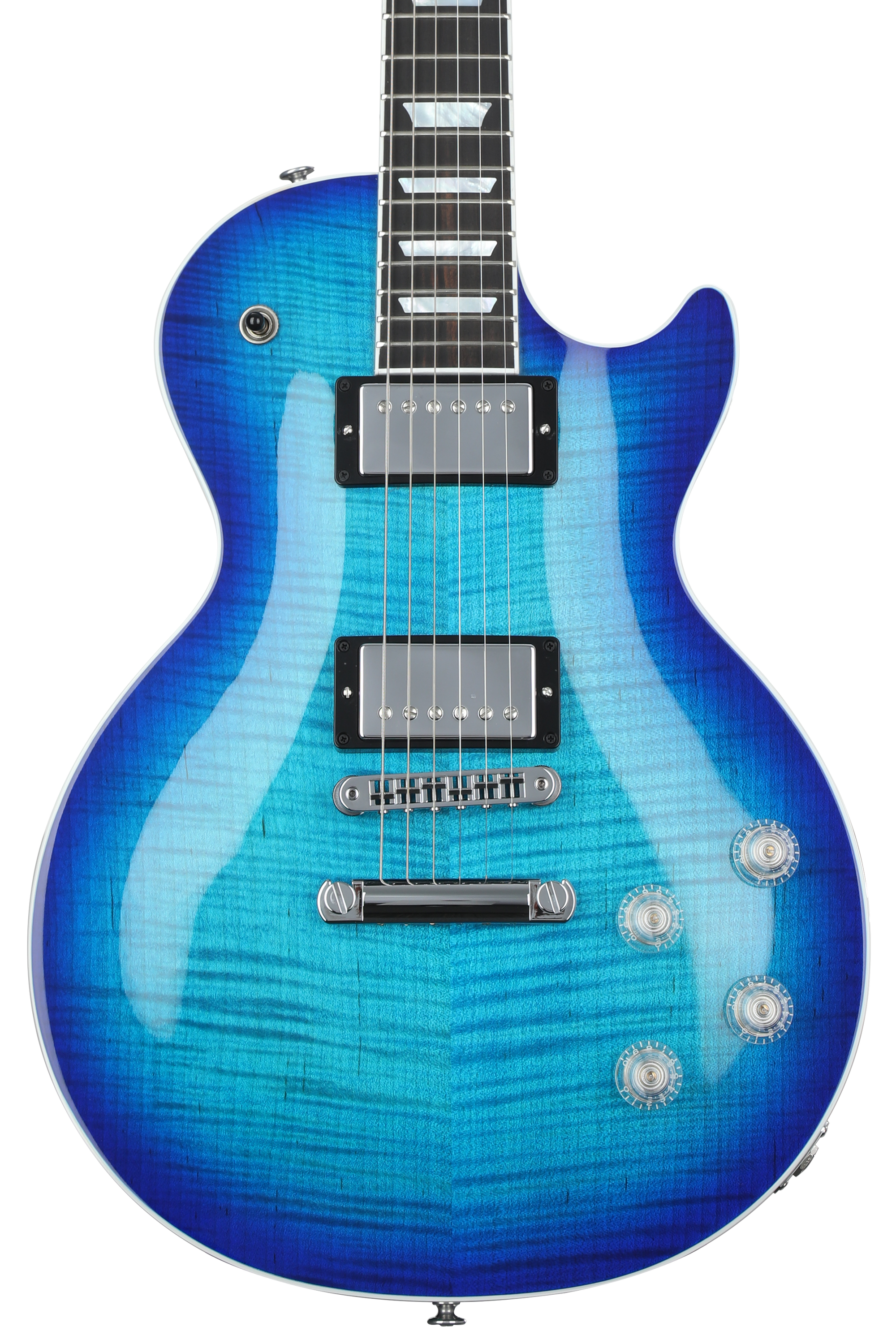 Gibson les paul blue sunburst deals