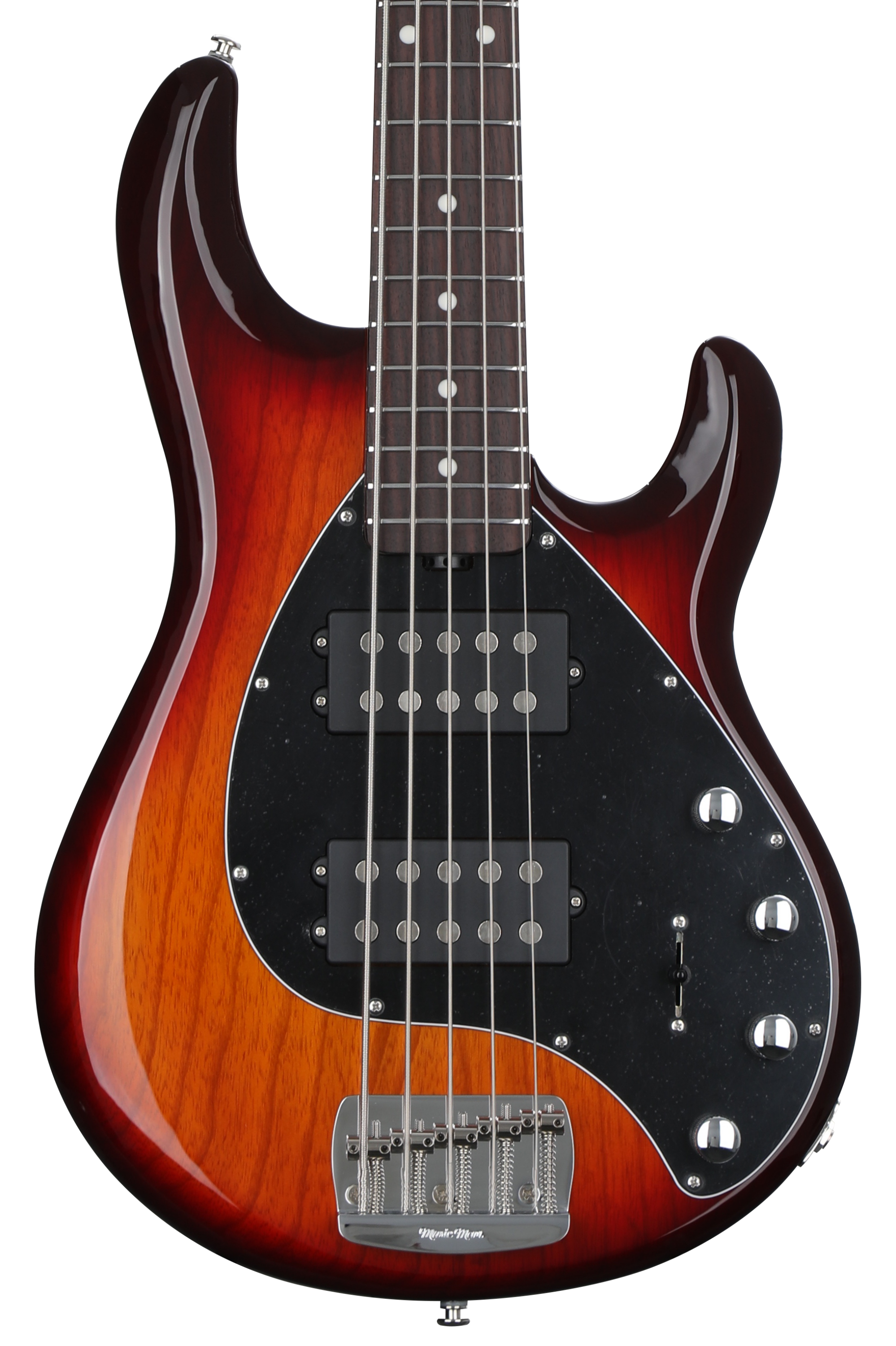 Ernie Ball Music Man StingRay Special 5 HH Bass Guitar - Burnt