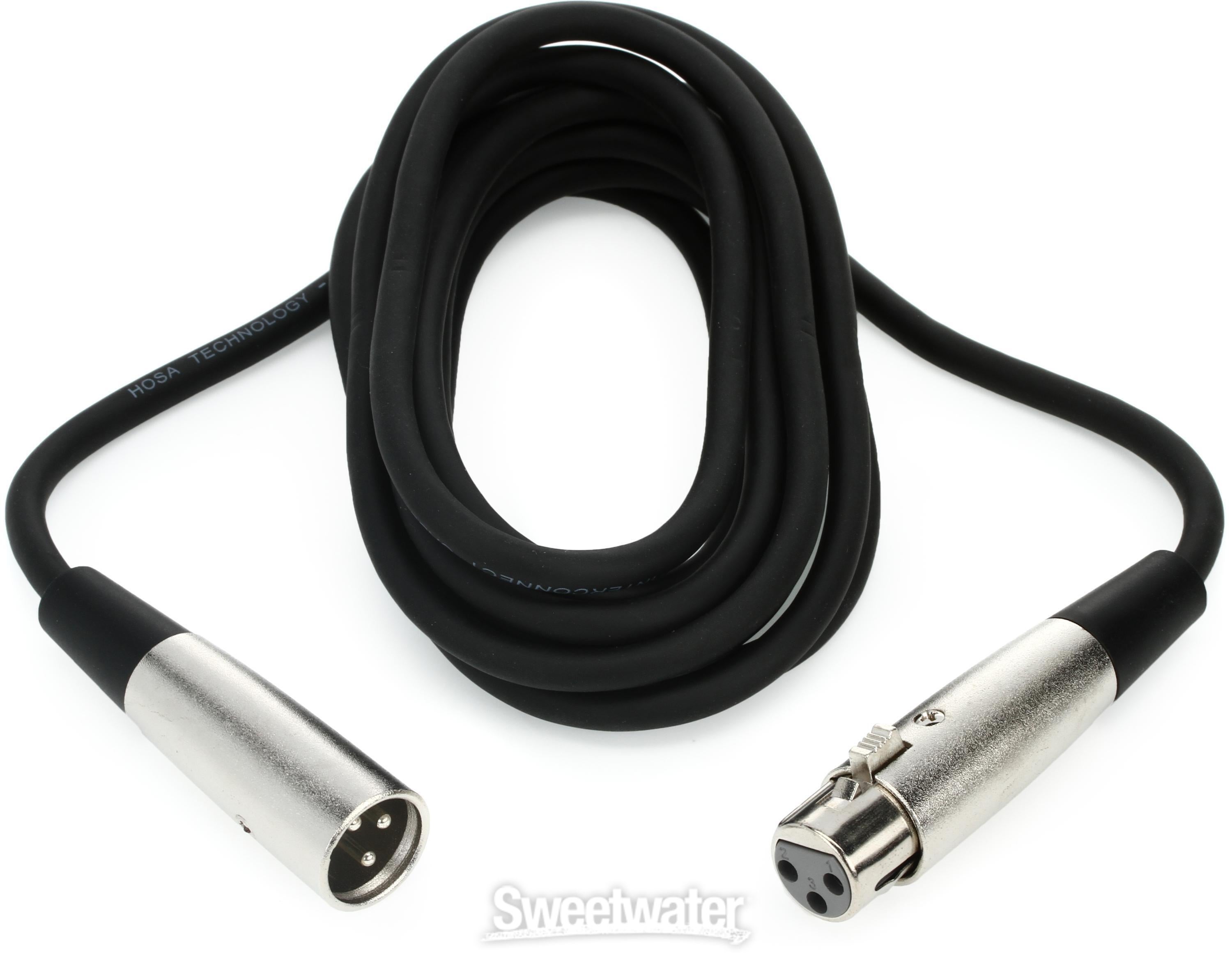 Hosa XLR3F to XLR3M - Microphone Cable | Hosa Cables