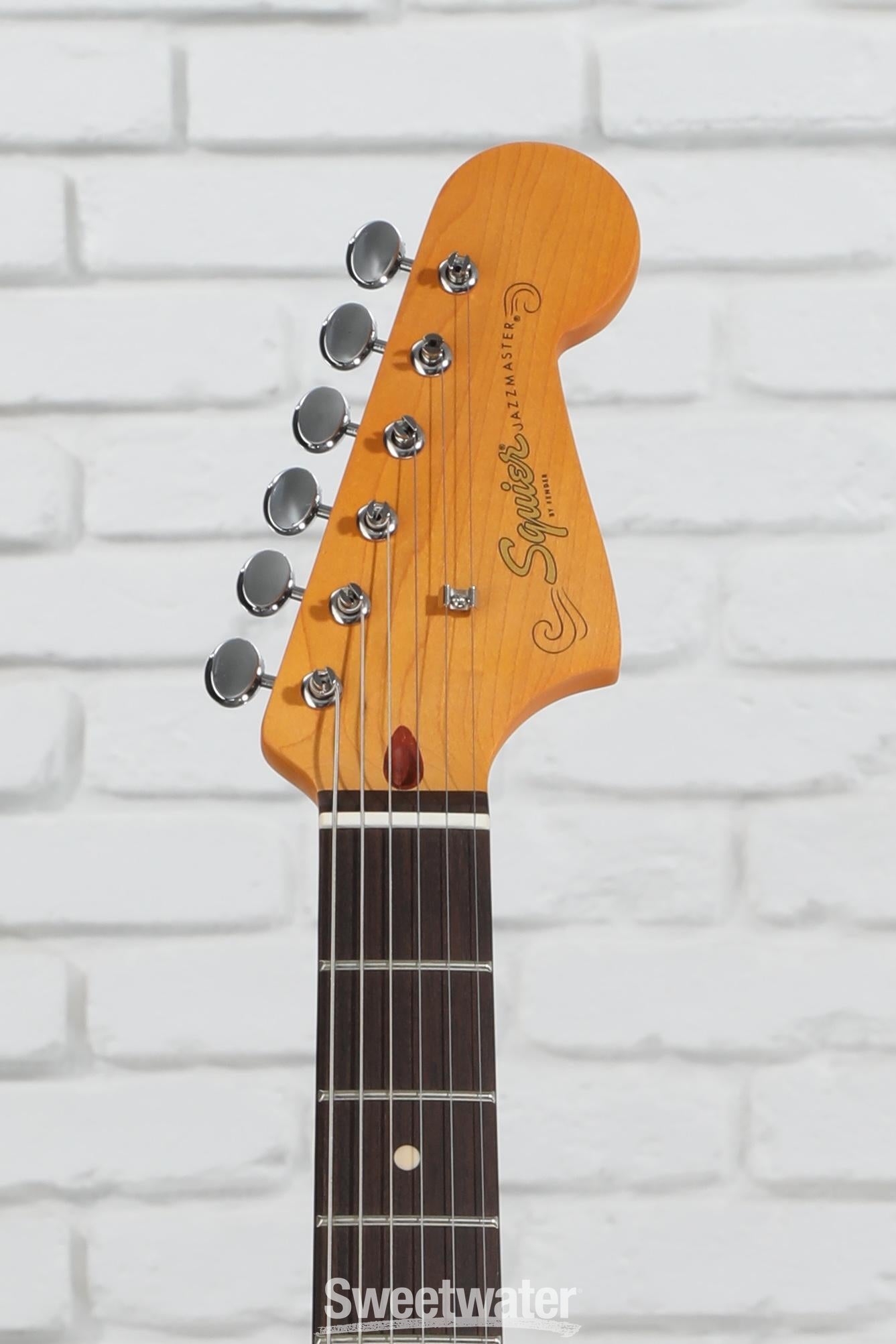 ギター viviJ Mascis Jazzmaster Vintage Squier J Mascis Signature Jazzmaster - Vintage White with