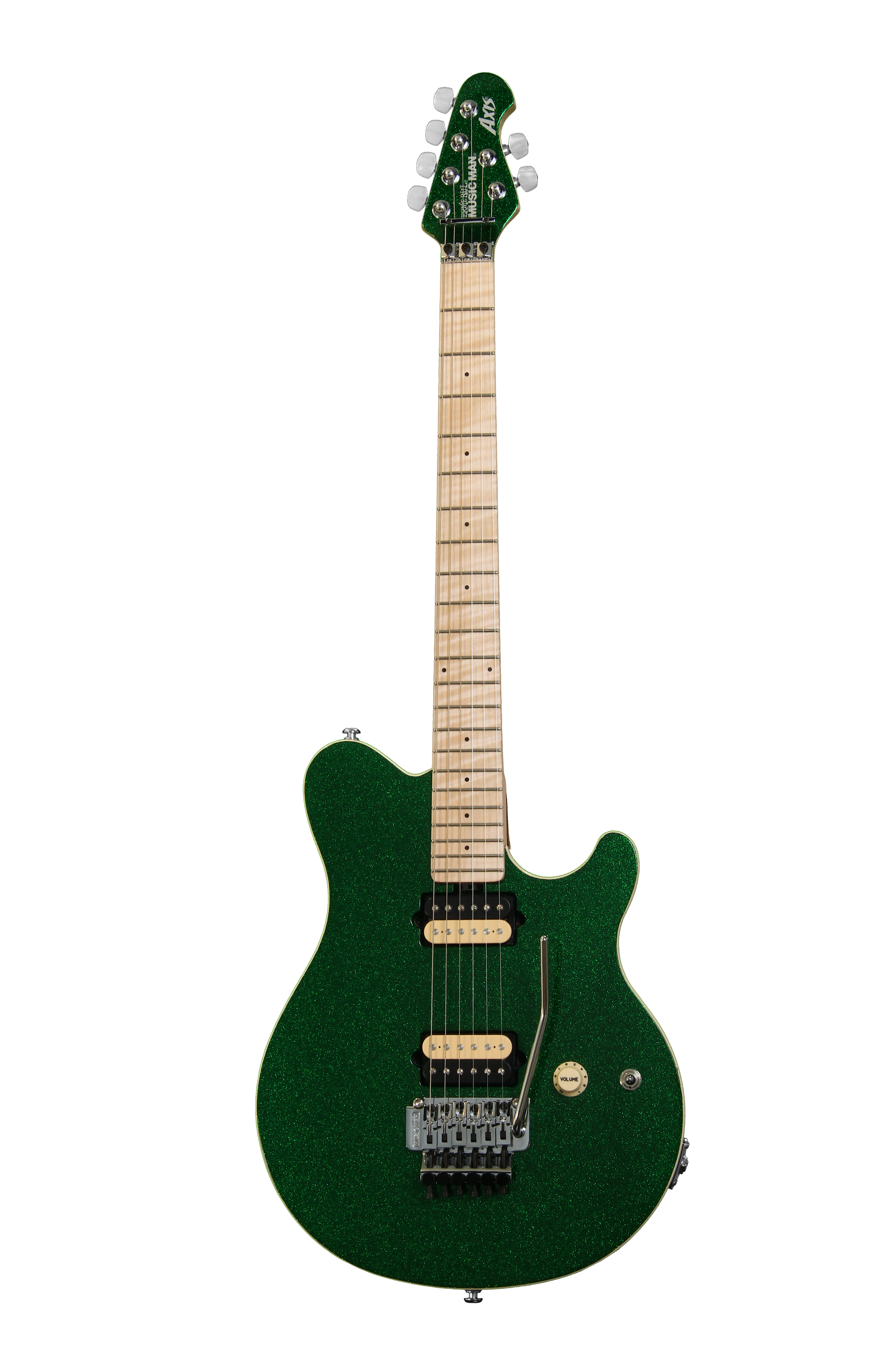Ernie Ball Music Man Axis - Emerald Green | Sweetwater