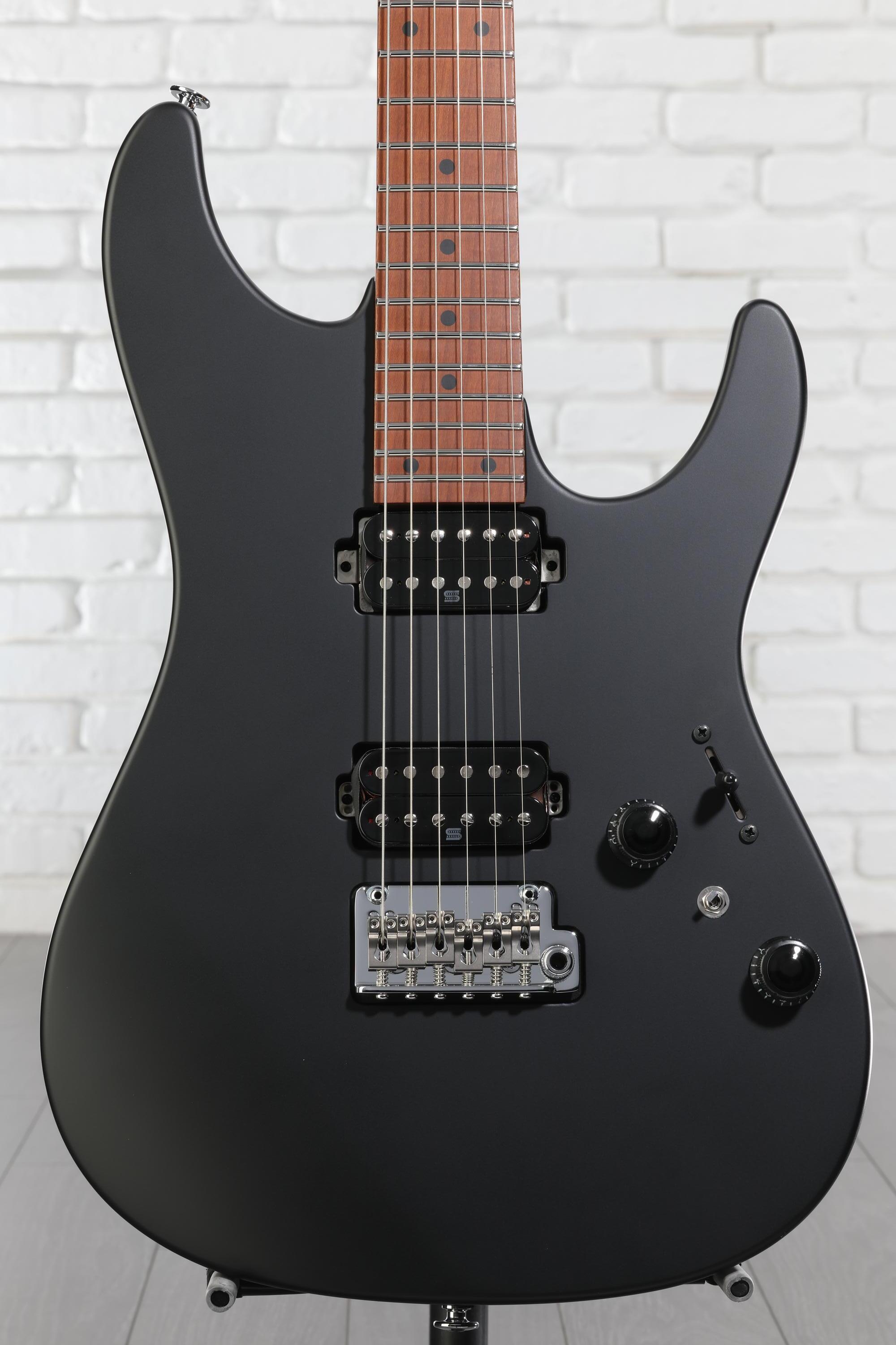 Ibanez Prestige AZ2402 Electric Guitar - Black Flat | Sweetwater
