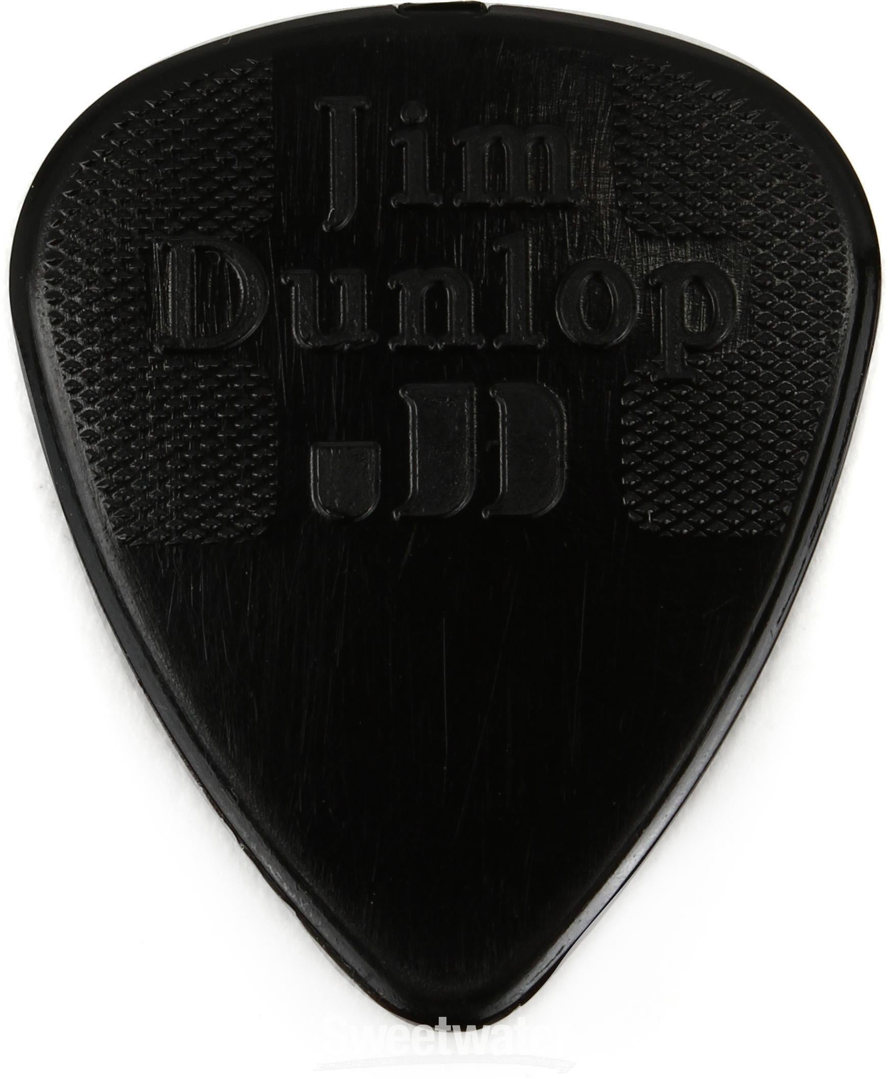 Dunlop 44P100 Nylon Standard Guitar Picks - 1.0mm Black (12-pack