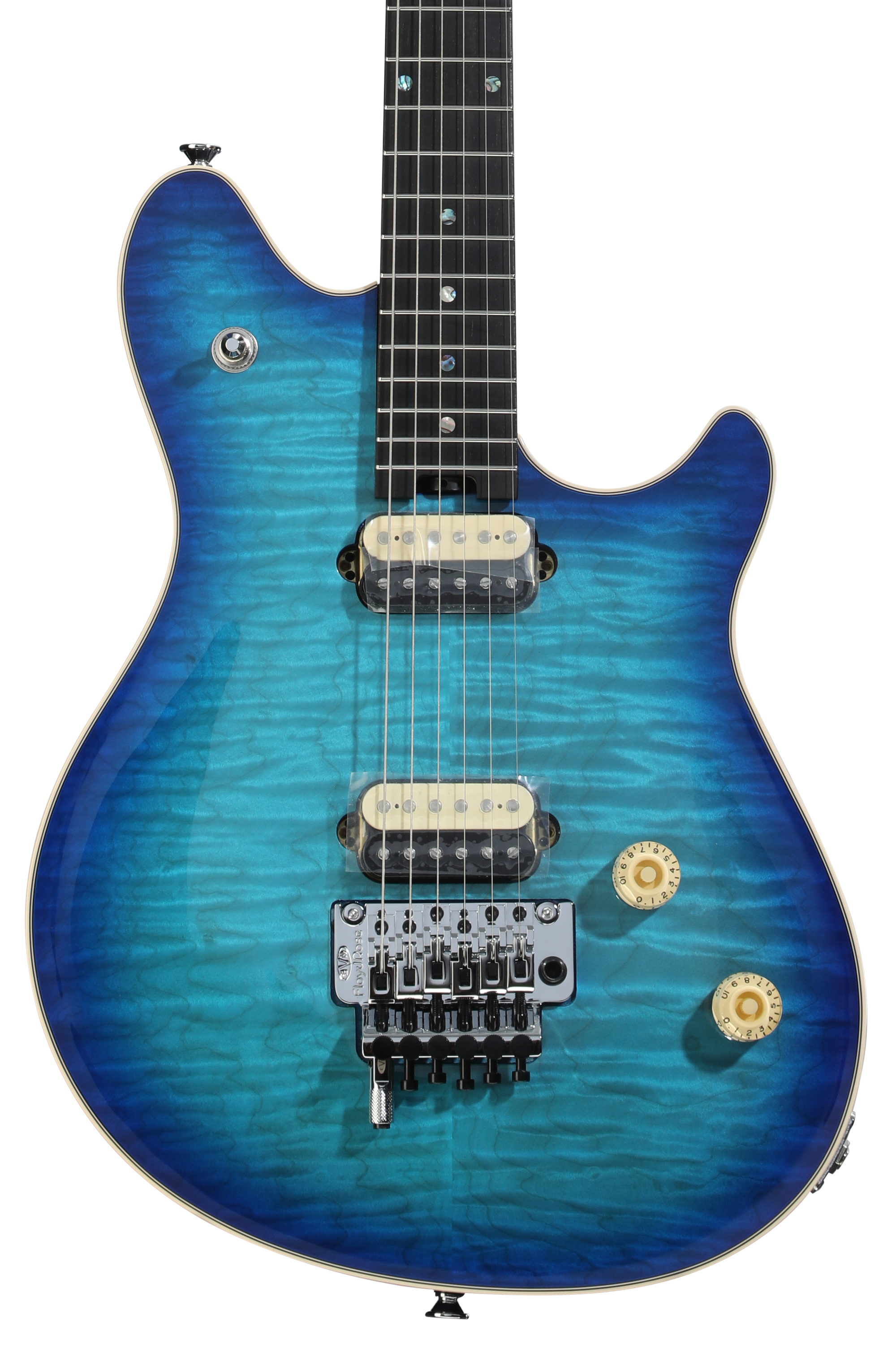 EVH Custom Shop Wolfgang HH Electric Guitar - Chlorine Burst