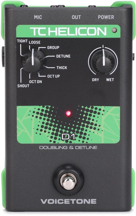TC-Helicon VoiceTone D1 | Sweetwater 