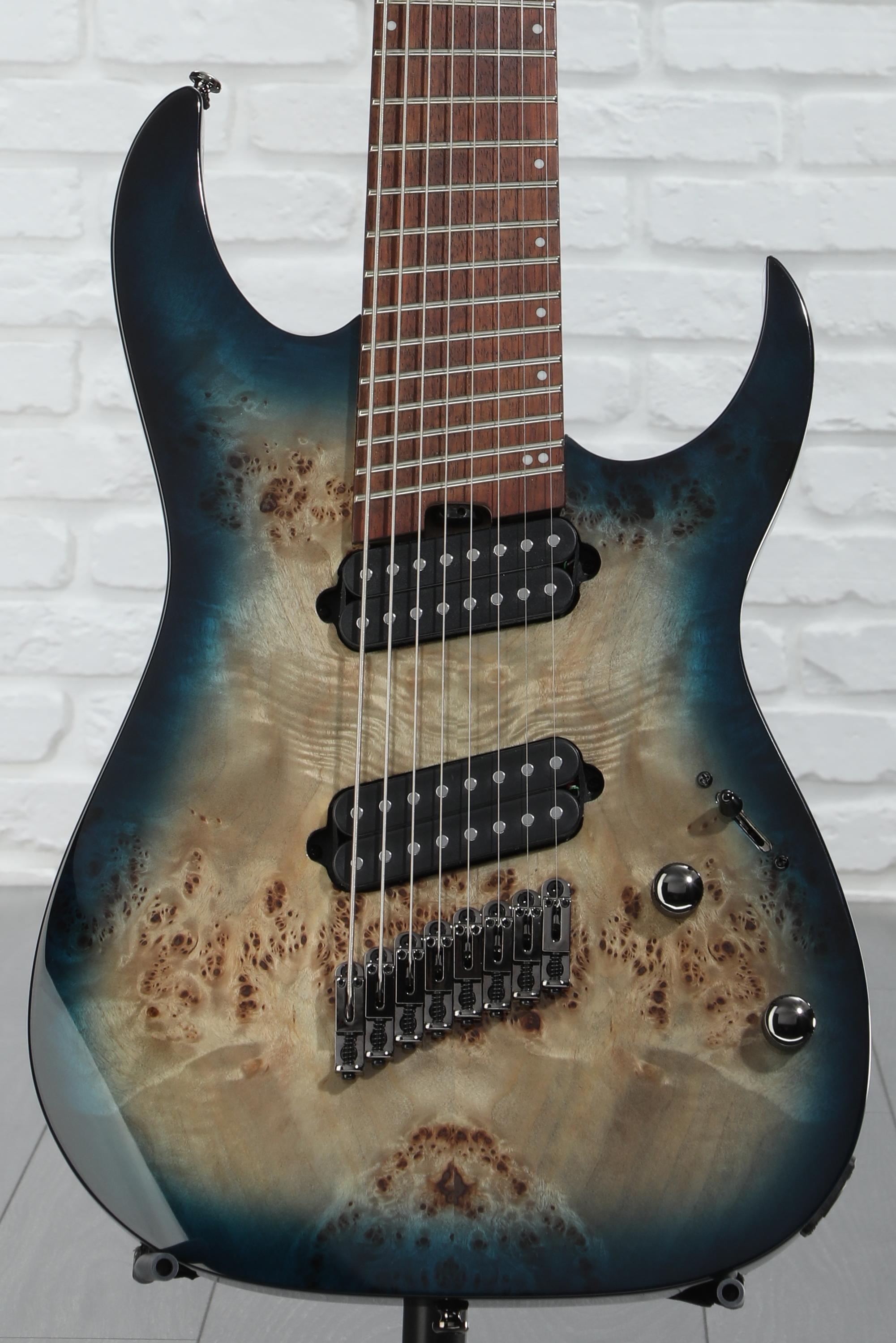 Ibanez RGMS8 8-string Electric Guitar - Cosmic Blue