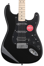Photo of Squier Sonic Stratocaster HSS Electric Guitar - Black