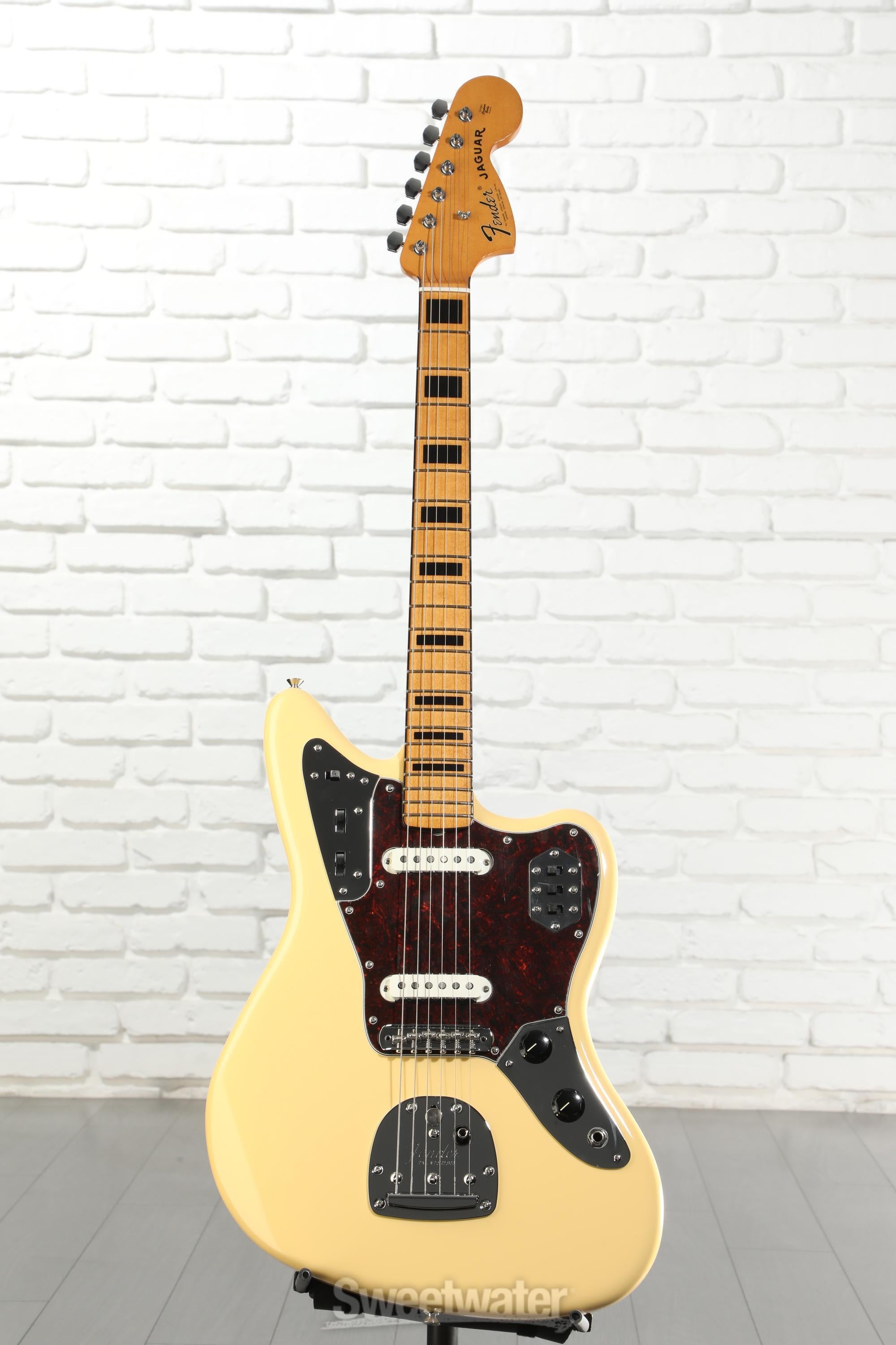 Fender Vintera II '70s Jaguar Electric Guitar - Vintage White