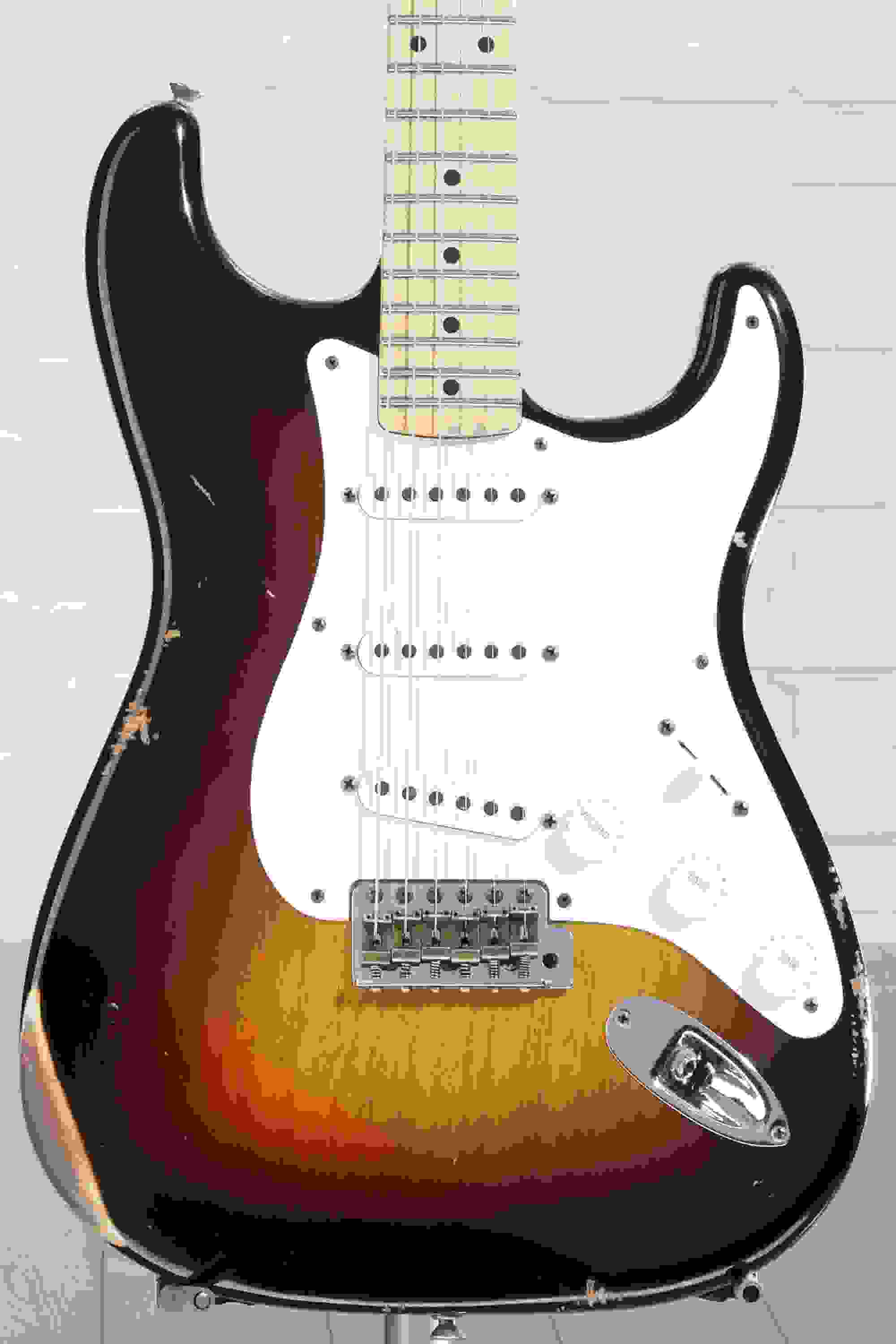 Fender Custom Shop LTD 70th Anniversary '54 Stratocaster Electric Guitar - 2-tone Sunburst, Relic