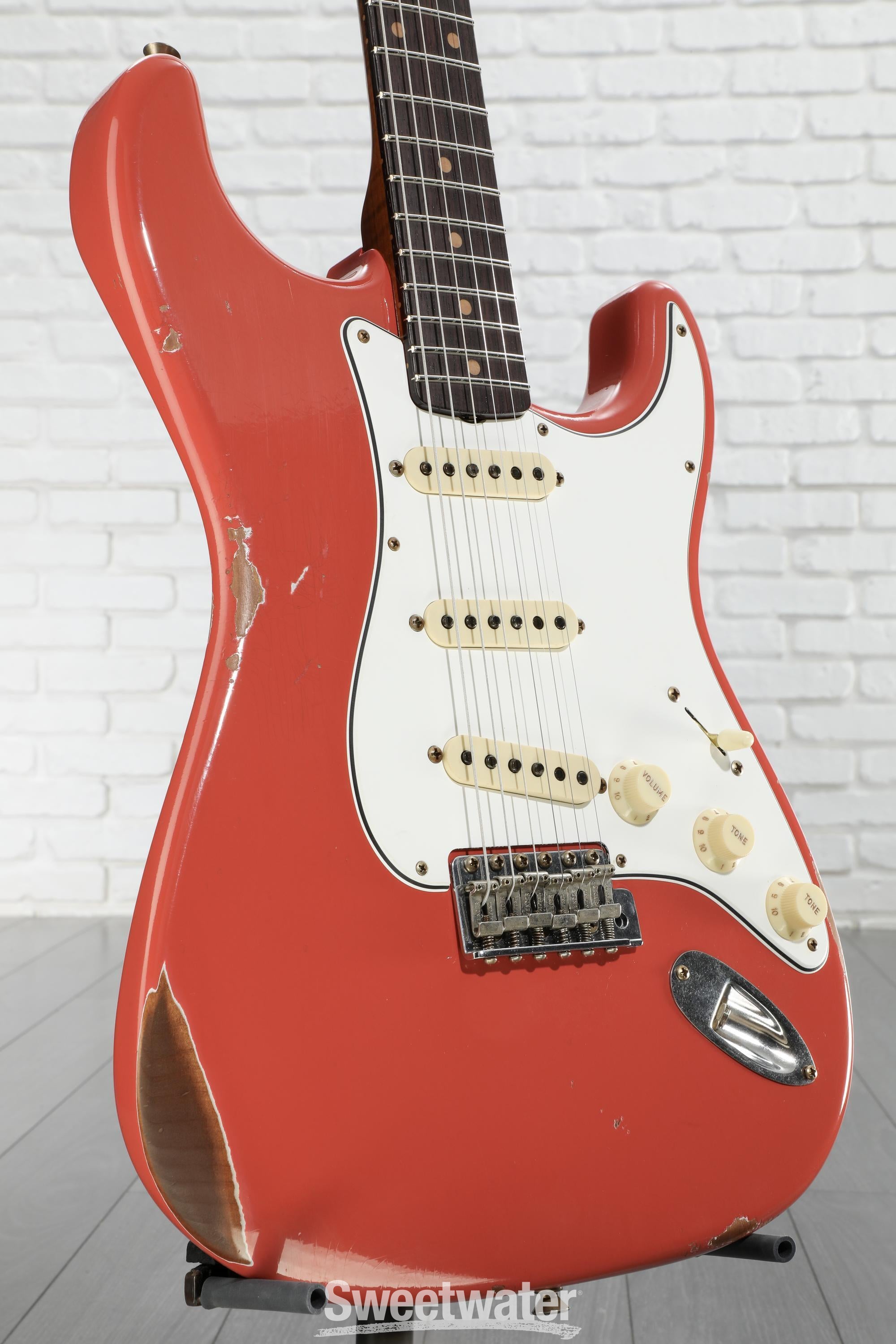 ギター Fender Limited Tomatillo Stratcaster Platinum Fender Custom Shop Limited-Edition Tomatillo Stratocaster