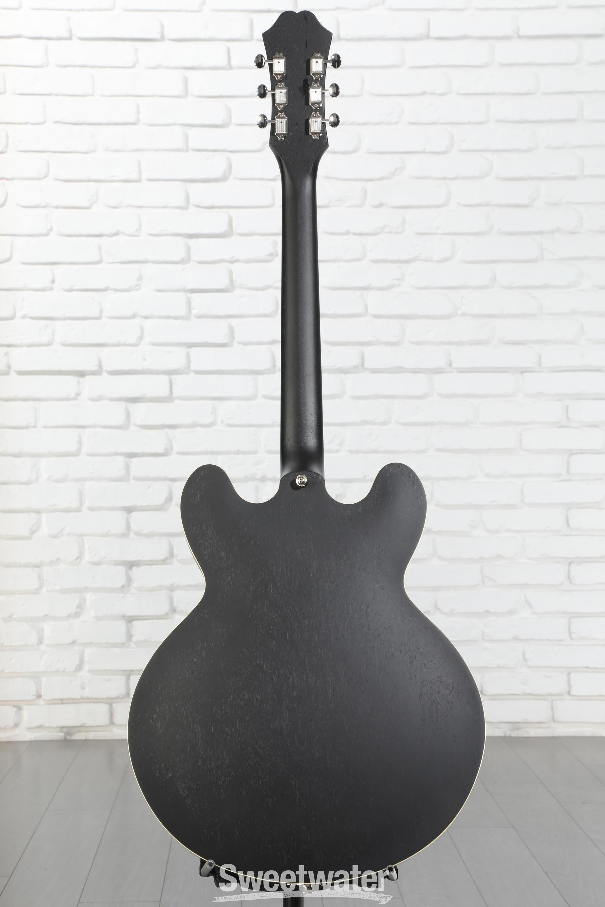 Epiphone Casino Worn Hollowbody - Worn Ebony | Sweetwater