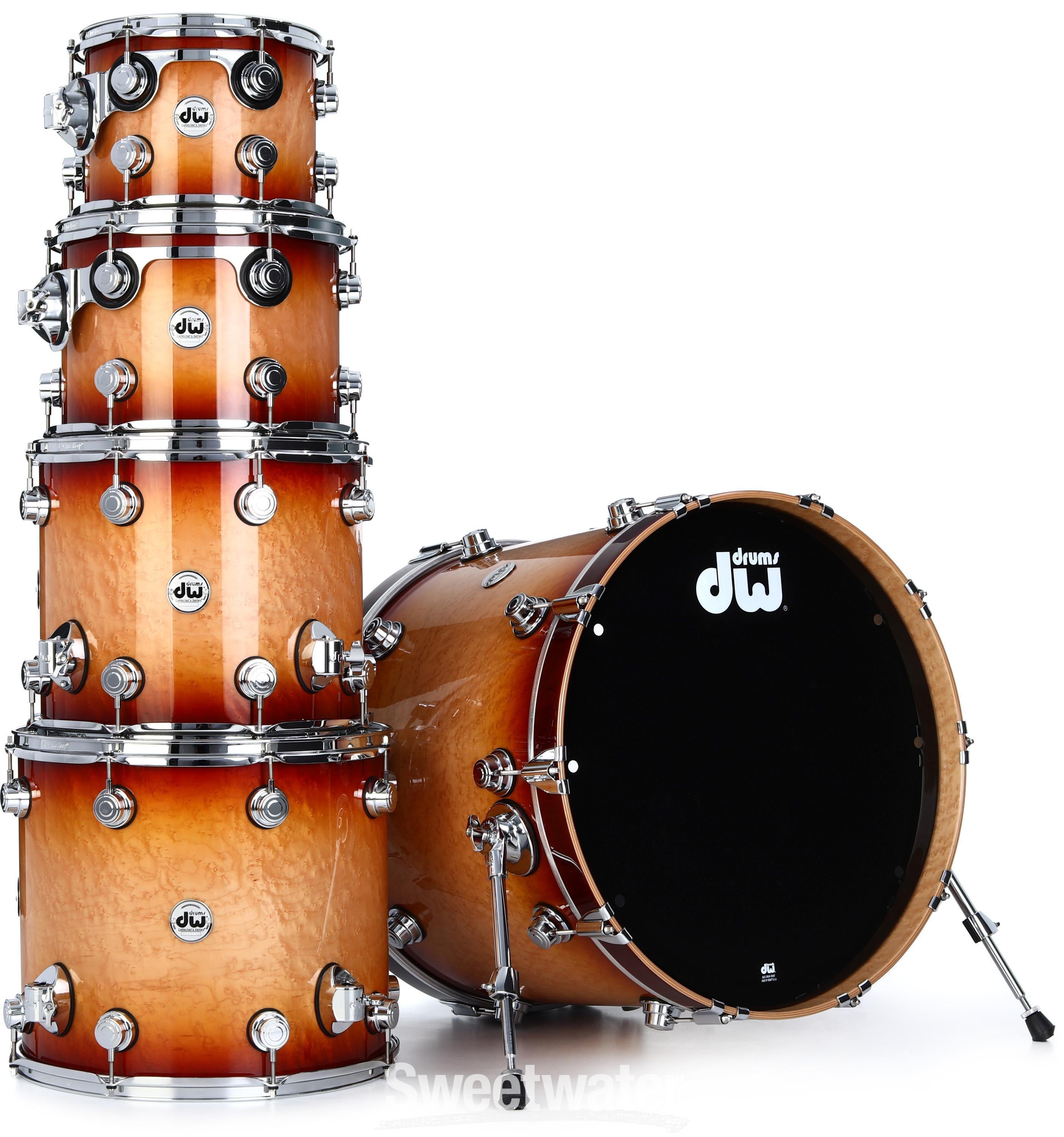 DW Collector's Series Exotic 5-piece Maple Shell Pack - Rich