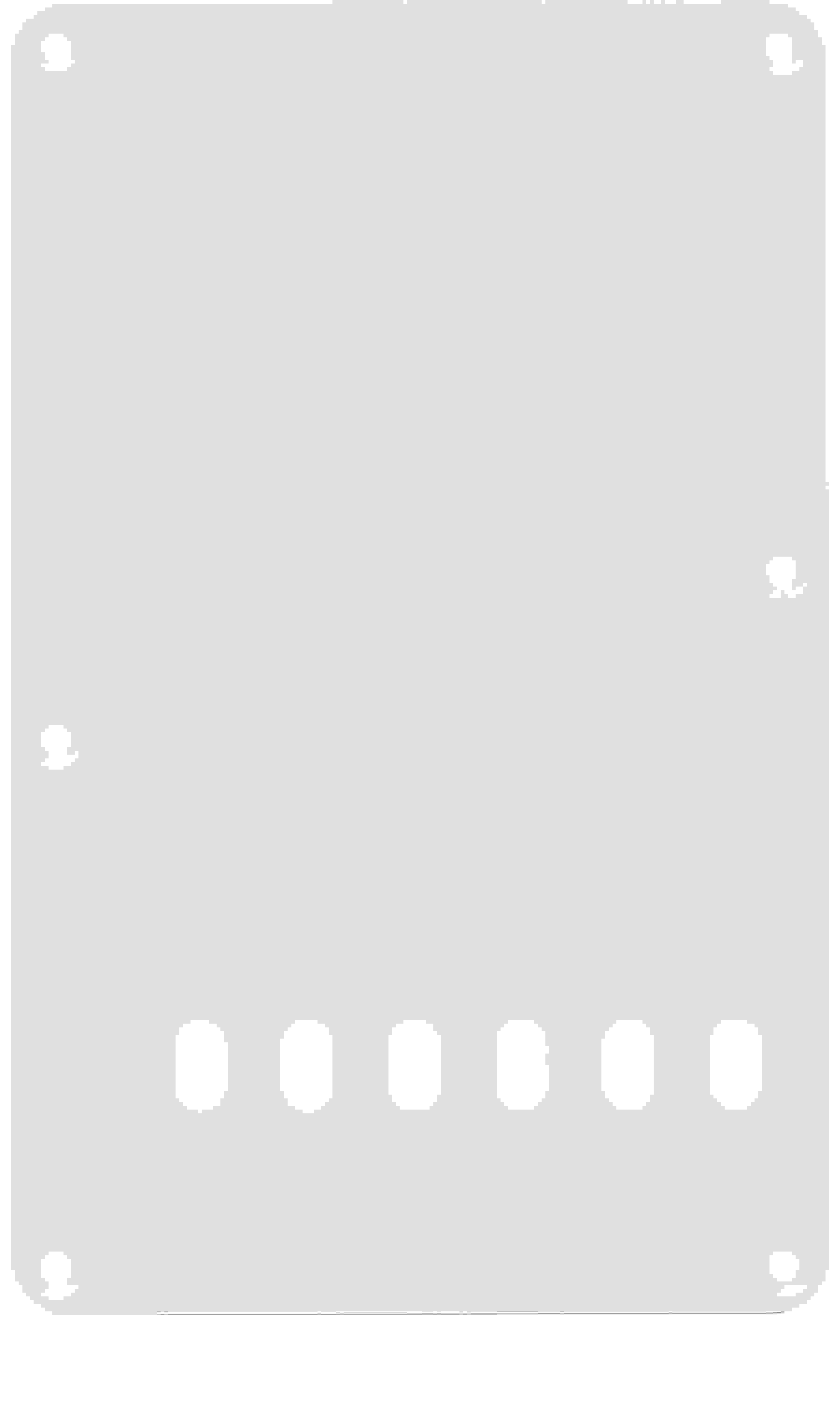 Fender Stratocaster Vintage-Style Tremolo Backplate - 1-ply White