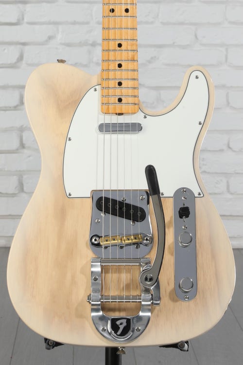 Fender Custom Shop 1967 Telecaster Bigsby Deluxe Closet Classic Electric Guitar - Natural Blonde