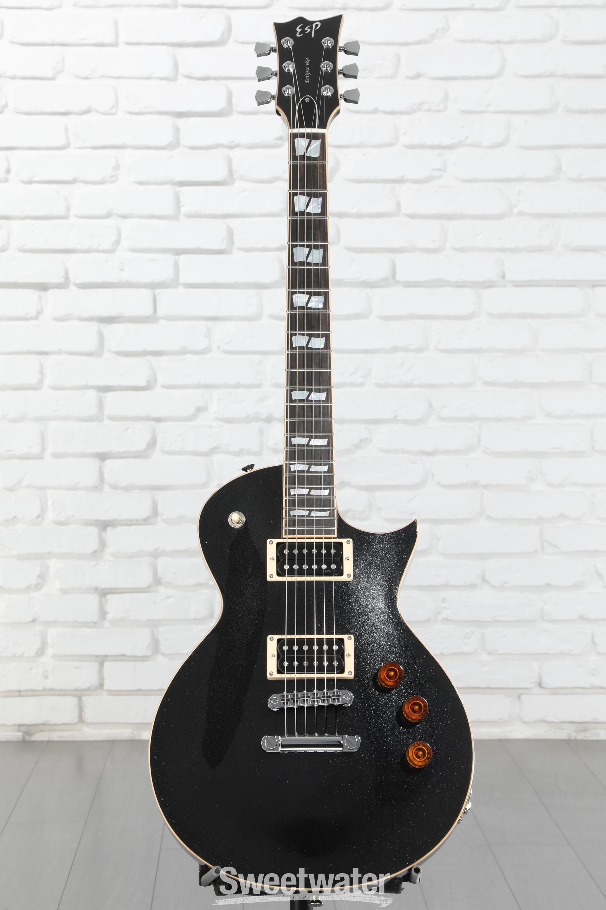 ESP Eclipse USA Electric Guitar - Sapphire Black Metallic