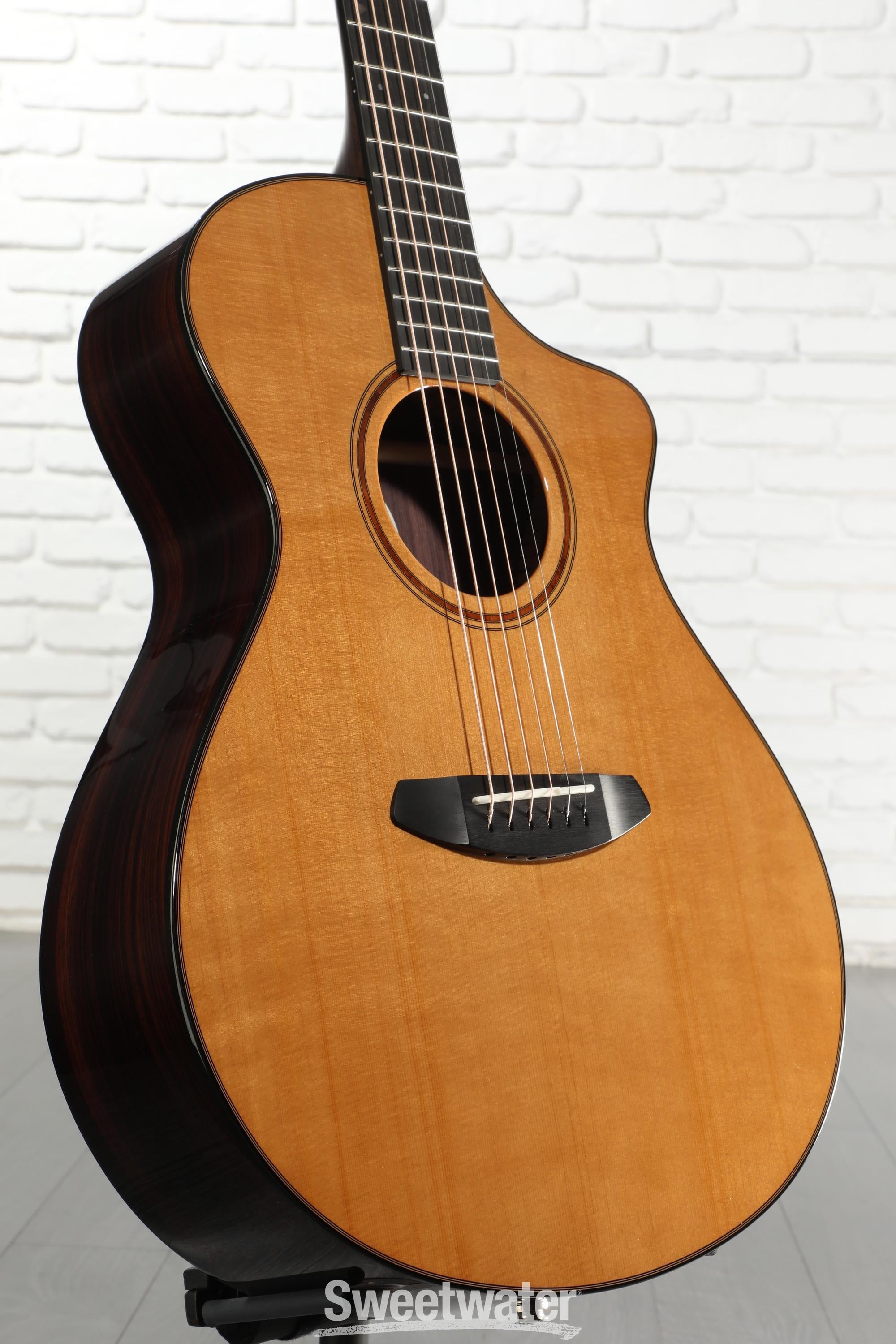 Photo of Breedlove Roots Concert CE Sitka/Rosewood Acoustic-electric Guitar - Vintage Toner