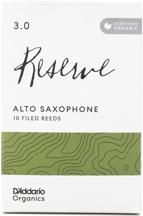 Organic Reserve Alto Saxophone Reeds, Woodwinds