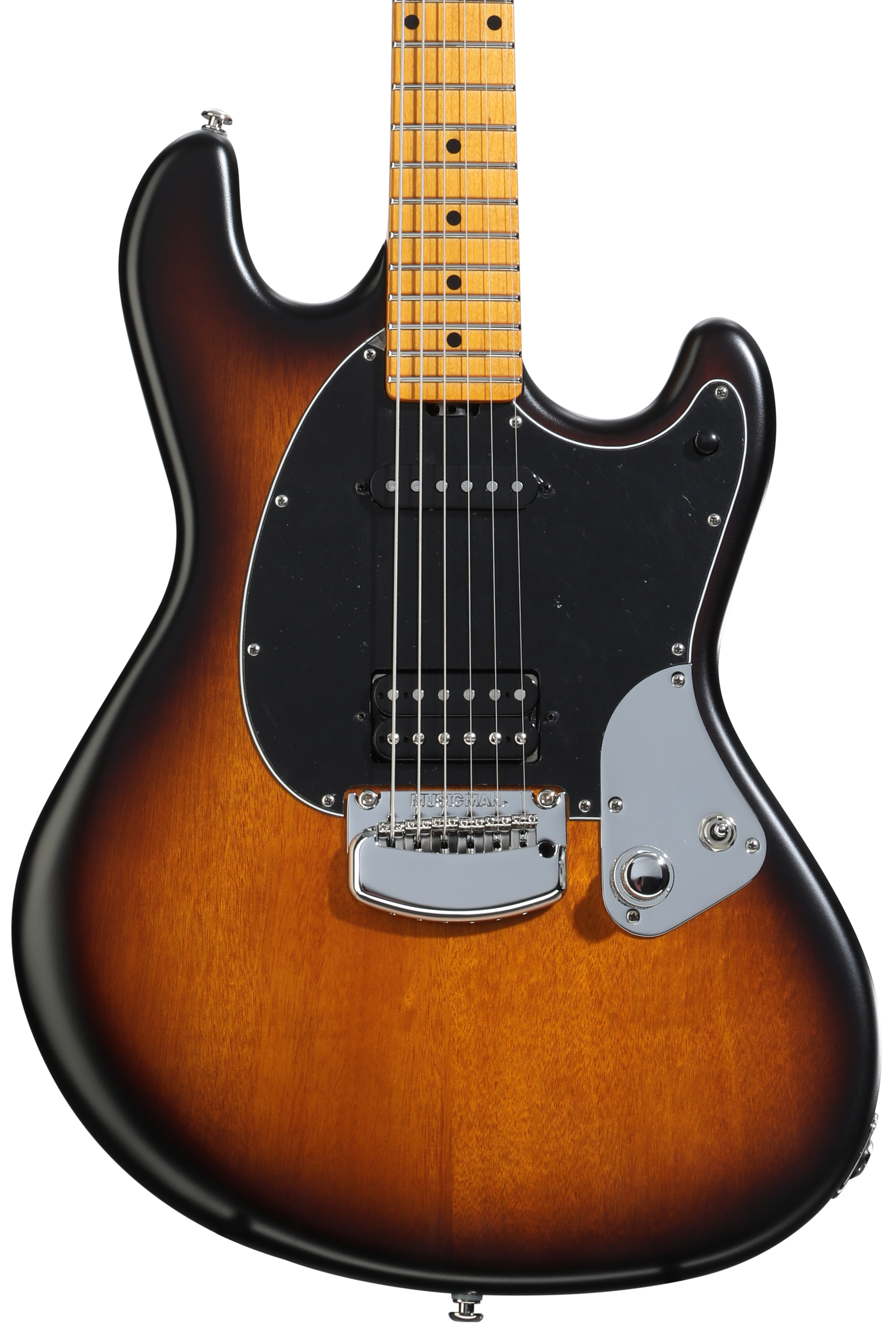 Ernie Ball Music Man JP7 Fully Loaded Stealth Black, All Rosewood