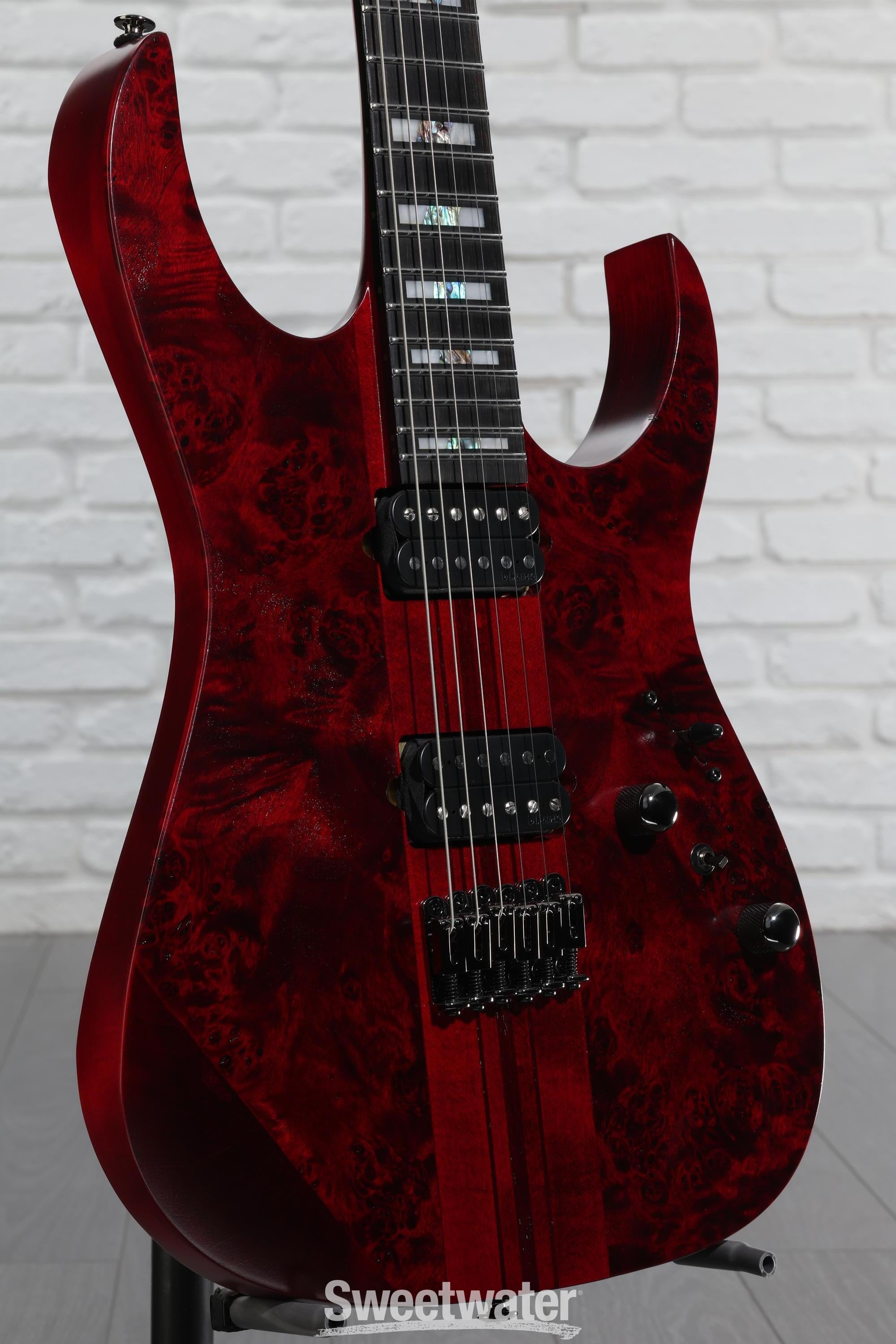 Ibanez Premium RGT1221PB Electric Guitar - Stained Wine Red